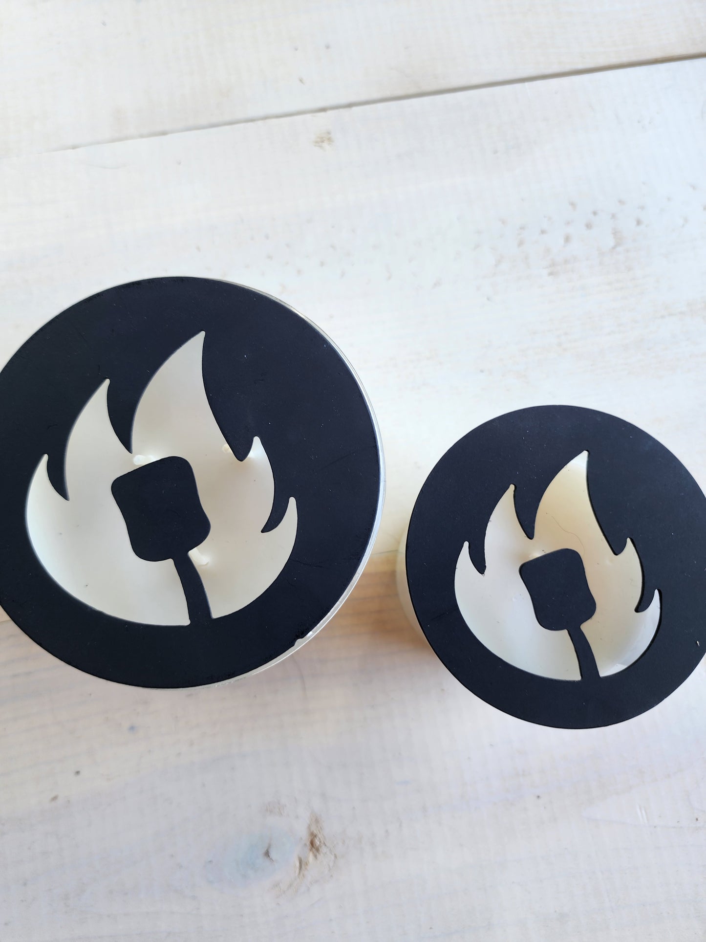 S’mores Metal Candle Topper – Decorative Lid for Jar Candles | Fun Campfire-Inspired Candle Accessory
