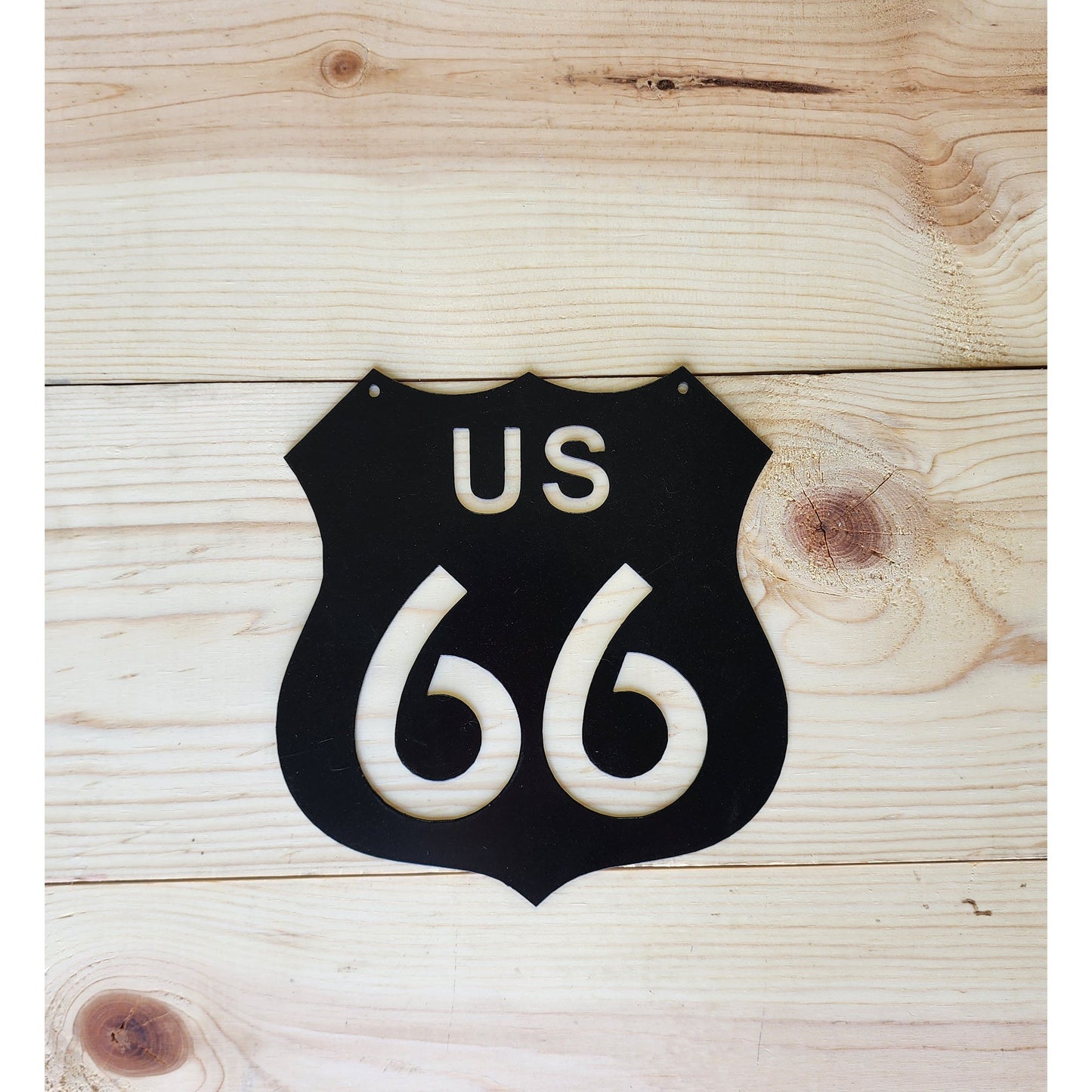 Custom Route 66 Sign with name - 12" tall