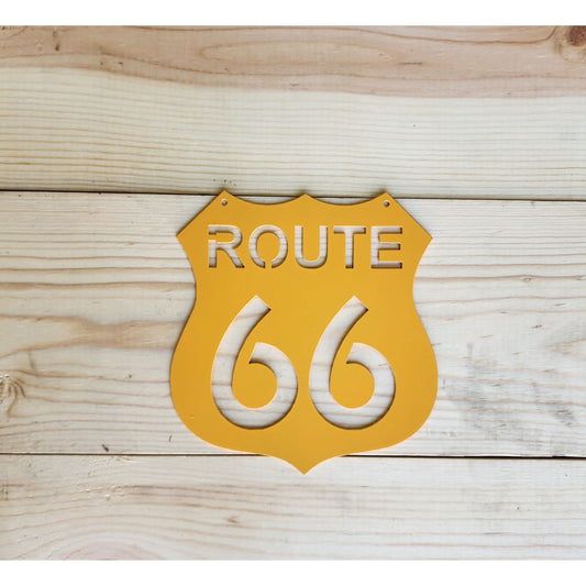 Custom Route 66 Sign with name - 12" tall
