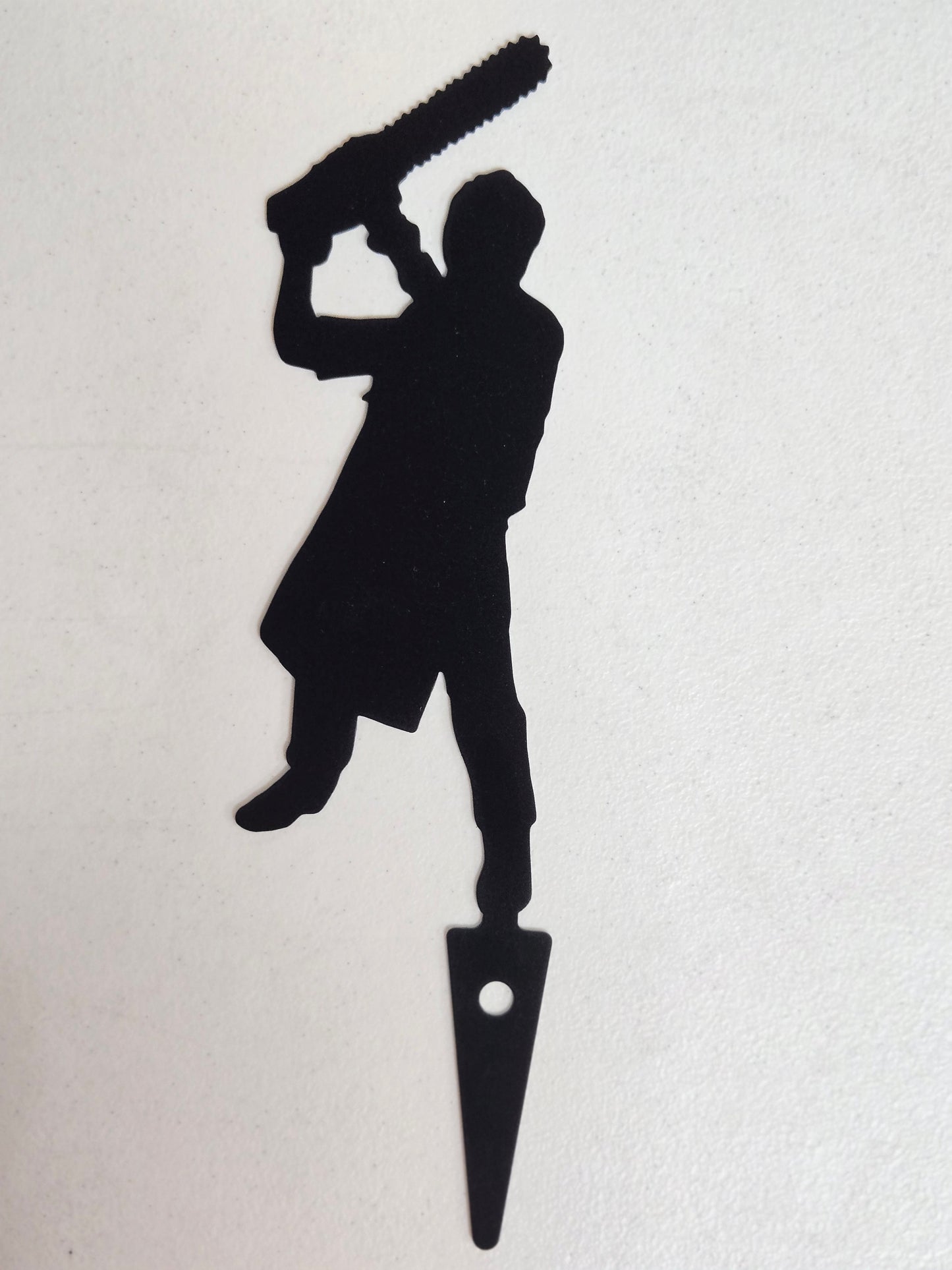 Horror Icon Silhouette Garden Stake – Metal Yard Decor Featuring 4 Slasher Legends
