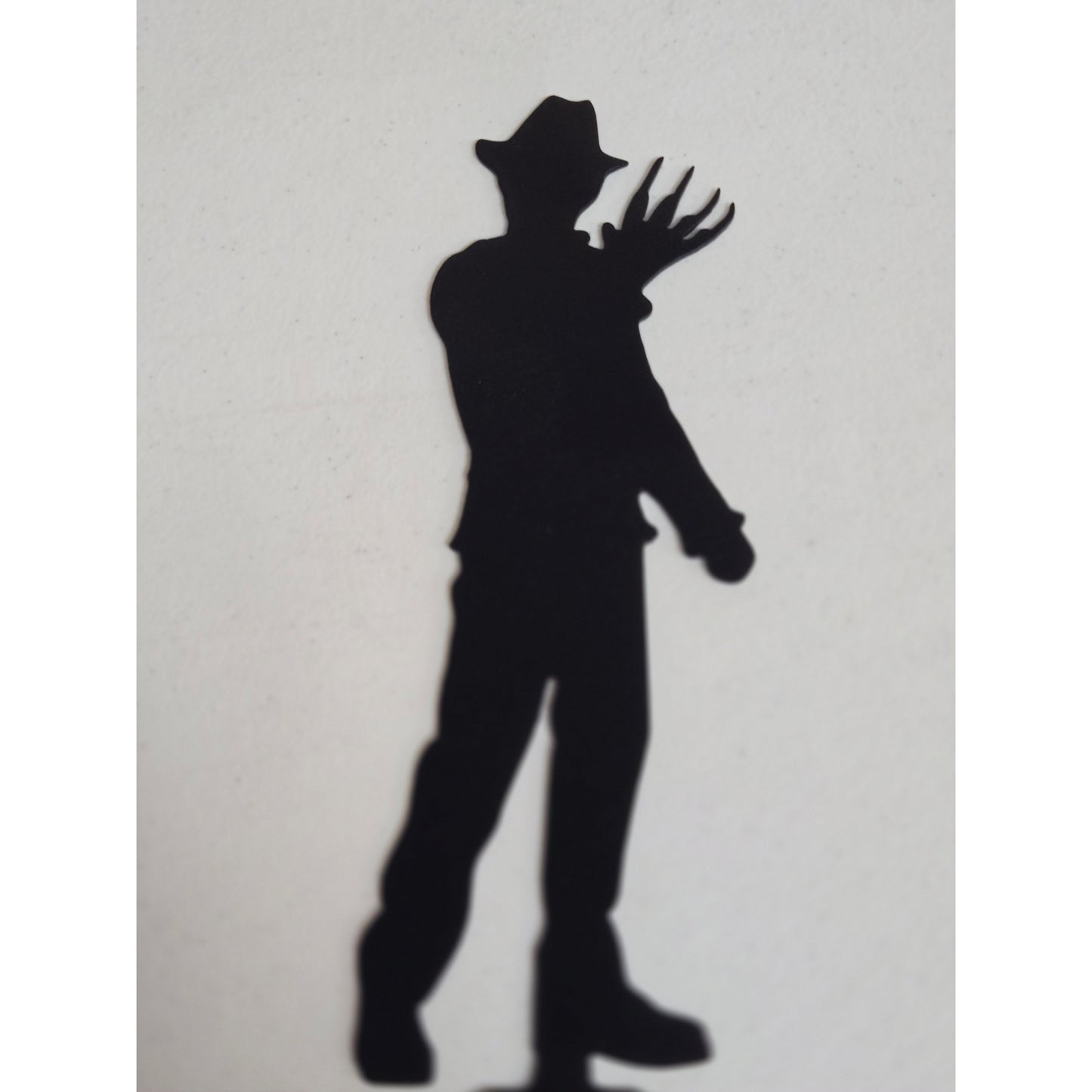 Horror Icon Silhouette Garden Stake – Metal Yard Decor Featuring 4 Slasher Legends