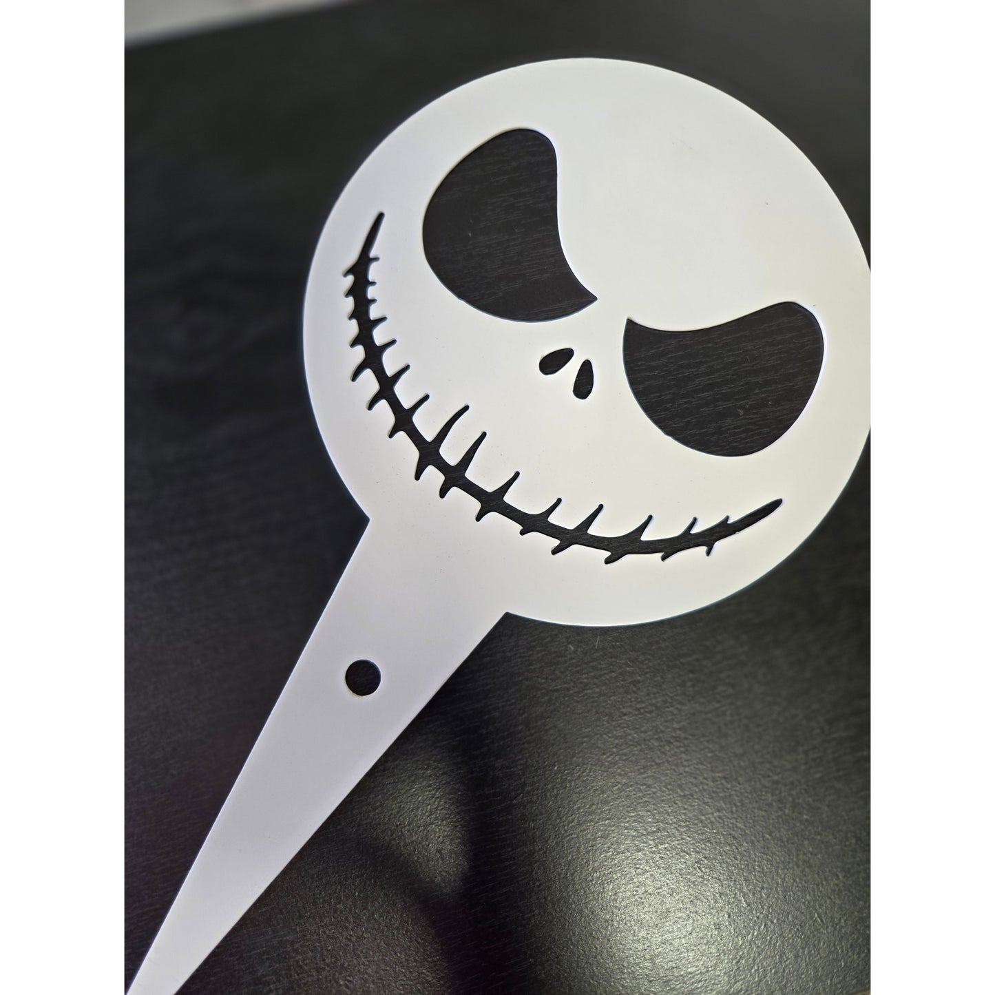 Mischievous Jack Metal Garden Stake – Spooky Yard Decor for Pots & Flower Beds