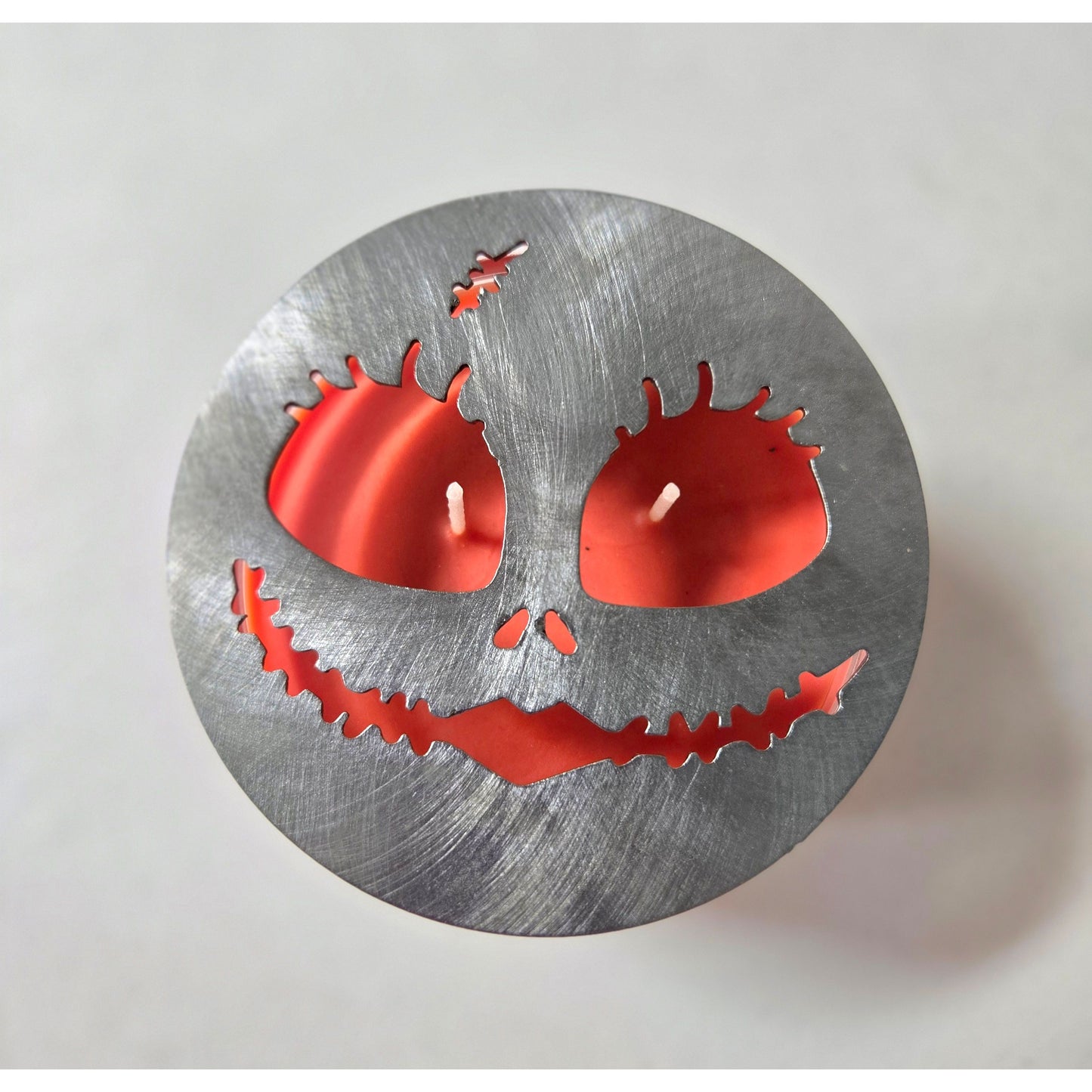 Sally-Inspired Candle Topper – Decorative Metal Jar Candle Lid & Halloween Candle Accessory