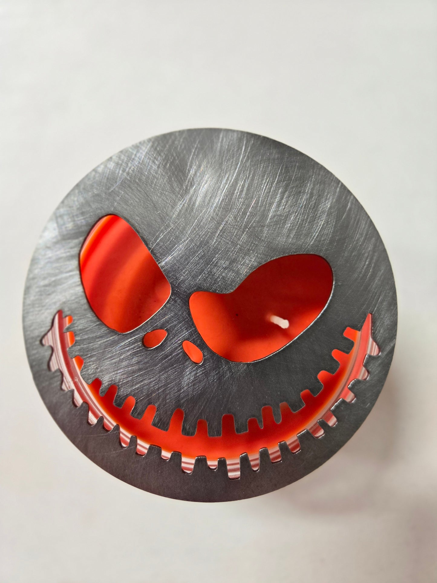 Mischievous Jack-Inspired Candle Topper – Raw Metal or Ceramic
