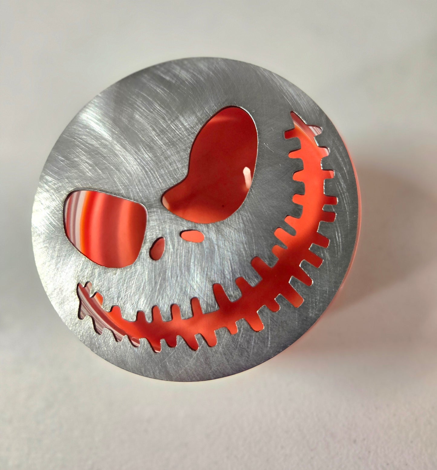 Mischievous Jack-Inspired Candle Topper – Raw Metal or Ceramic