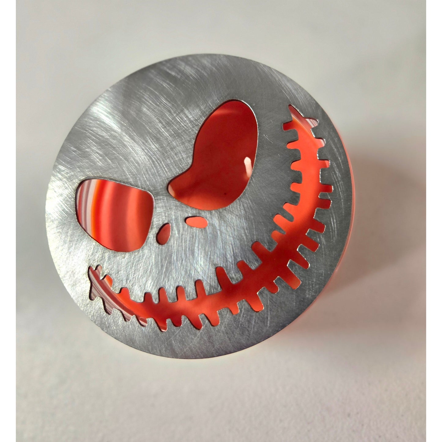 Mischievous Jack-Inspired Candle Topper – Raw Metal or Ceramic
