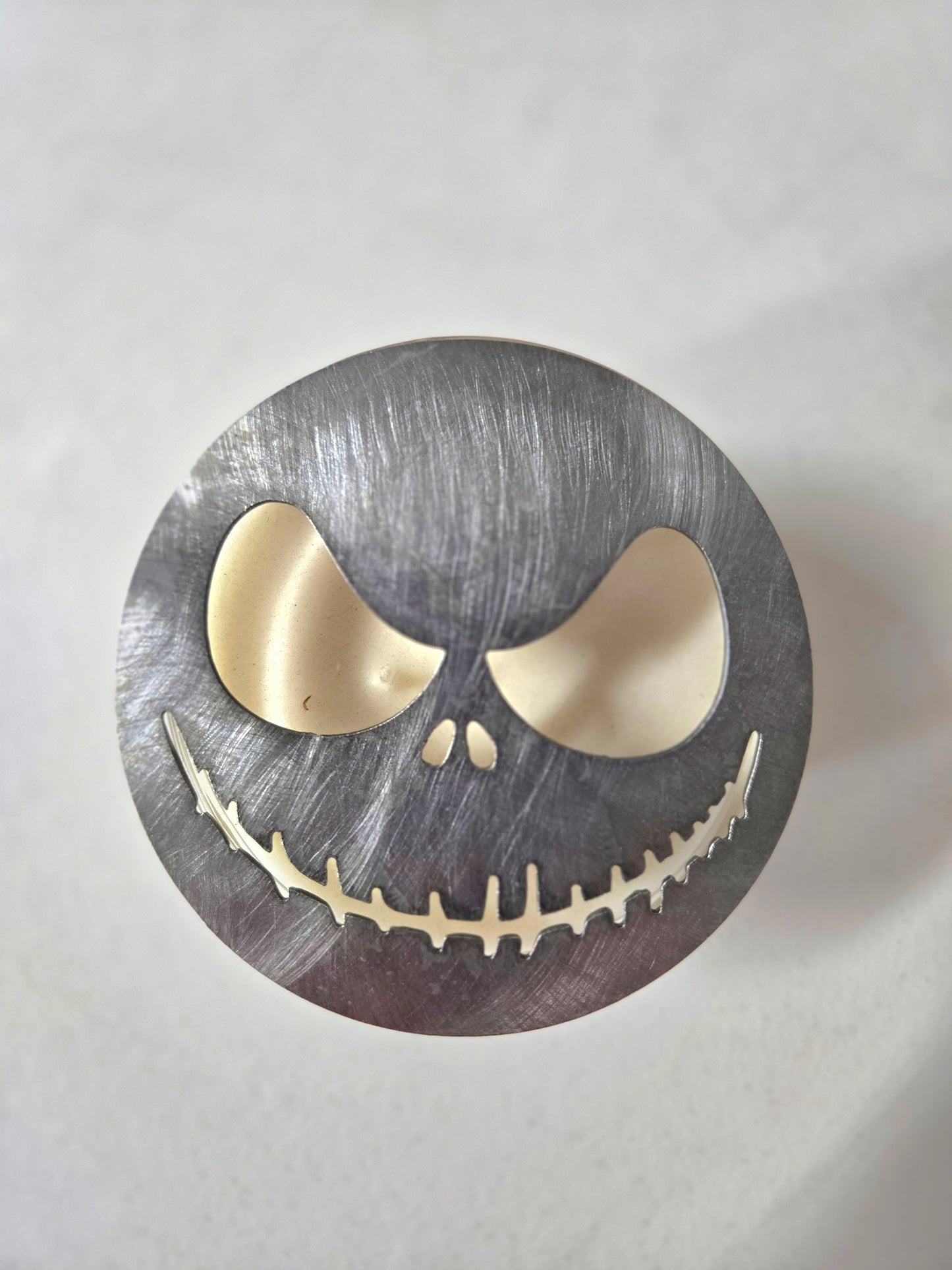Mischievous Jack-Inspired Candle Topper – Raw Metal or Ceramic