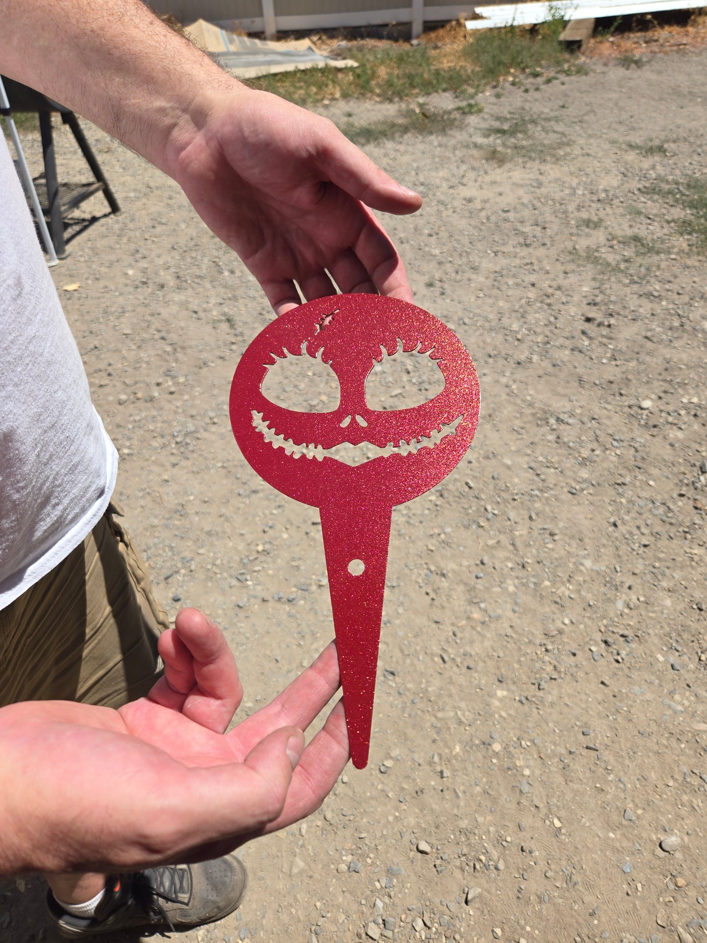 Sally-Inspired Garden Stake – Spooky Halloween Lawn Art Decor