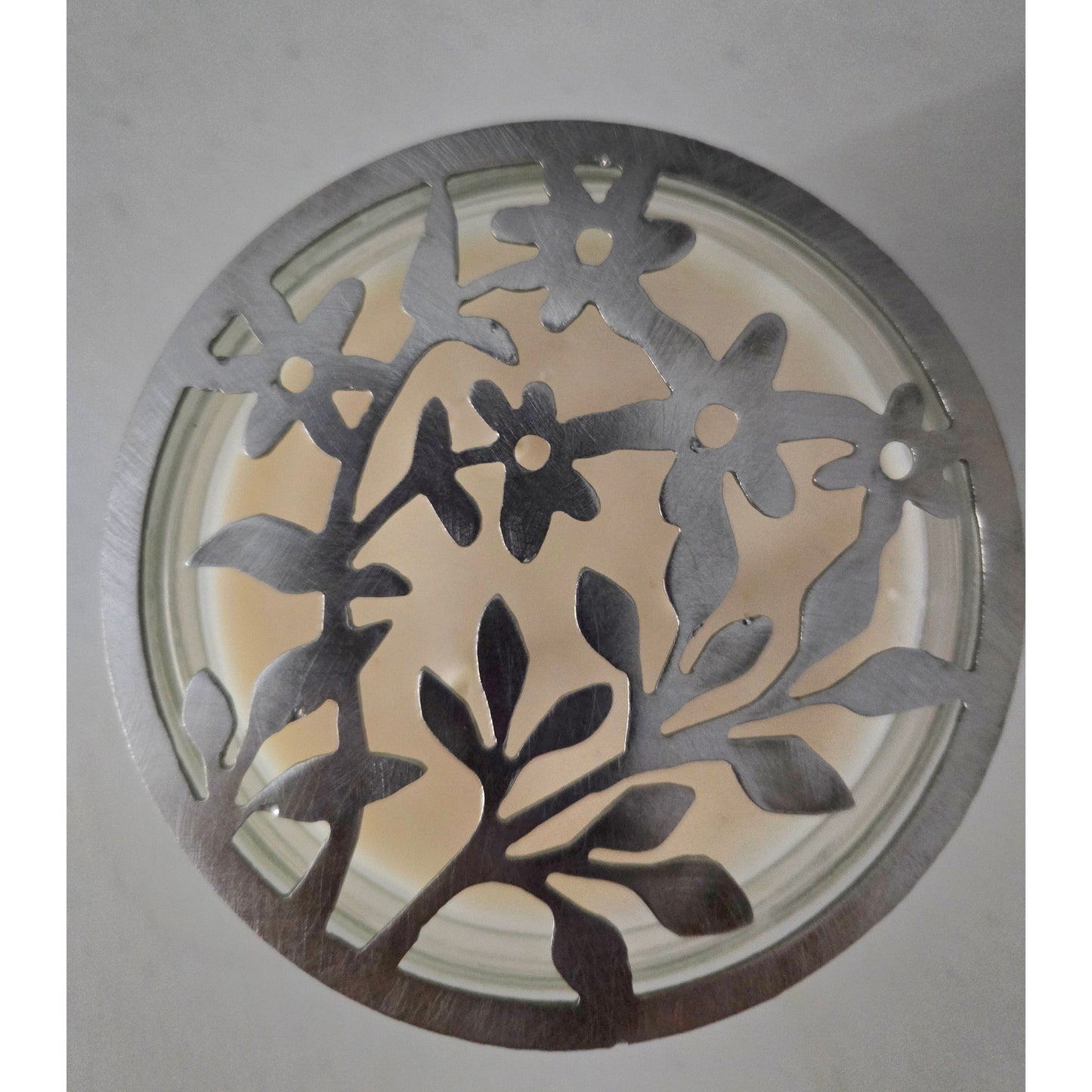 Wildflower Garden Candle Topper – Vibrant Floral Candle Decoration