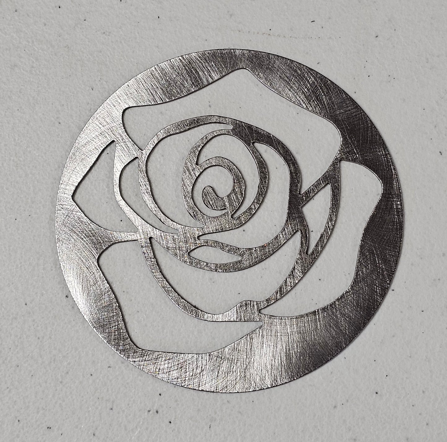 Elegant Rose Candle Topper – Unique Wedding & Home Decor