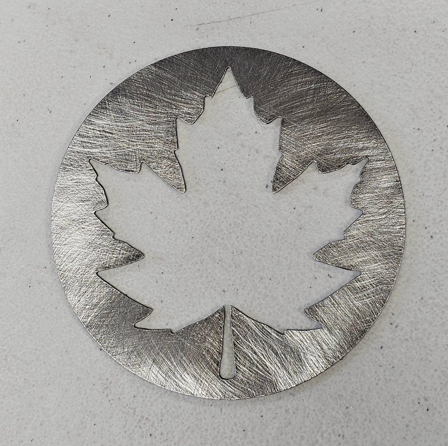 Maple Leaf Candle Topper – Metal Autumn Jar Candle Lid | Fall Candle Accessory | Maple Leaf Decor