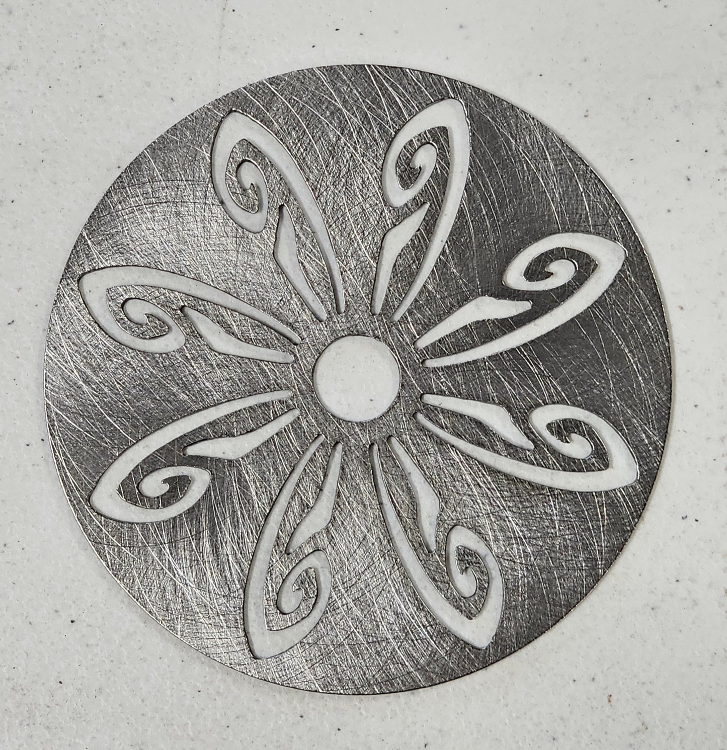 Radiant Wings Candle Topper – Raw Metal or Black Ceramic Coated Candle Accessory