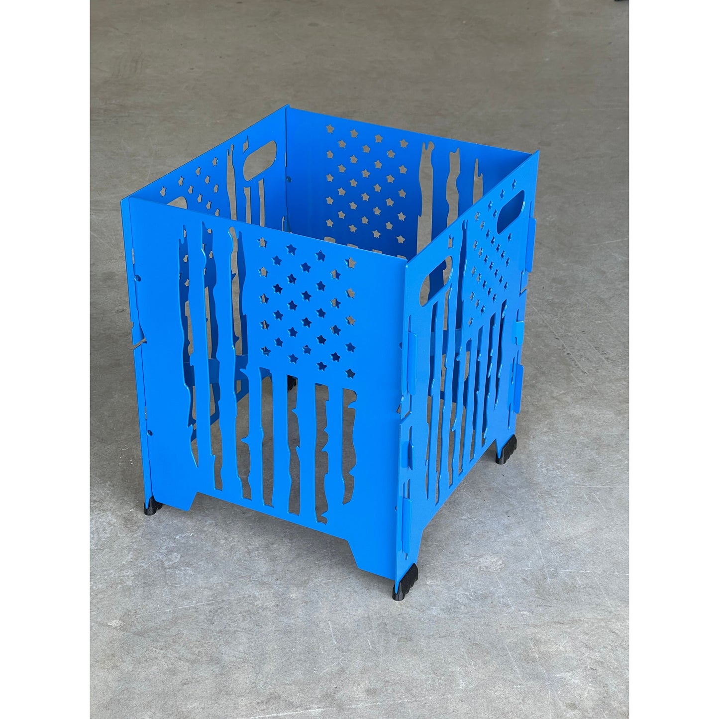 Plant Stands Collapsible Metal 12 1/2"x 12 1/2"x 16" | Multiple Designs & Colors | Space-Saving Décor