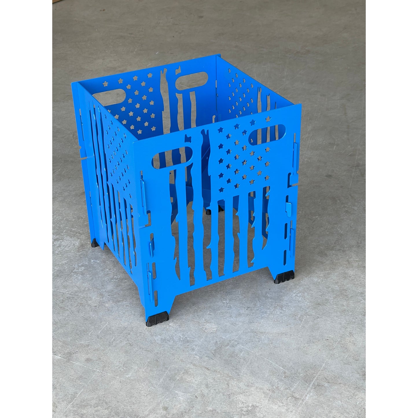 Collapsible Metal Plant Stand 9"X 9" X 12"– Foldable Indoor/Outdoor Display in Multiple Designs & Colors & Customizable Pot Depths
