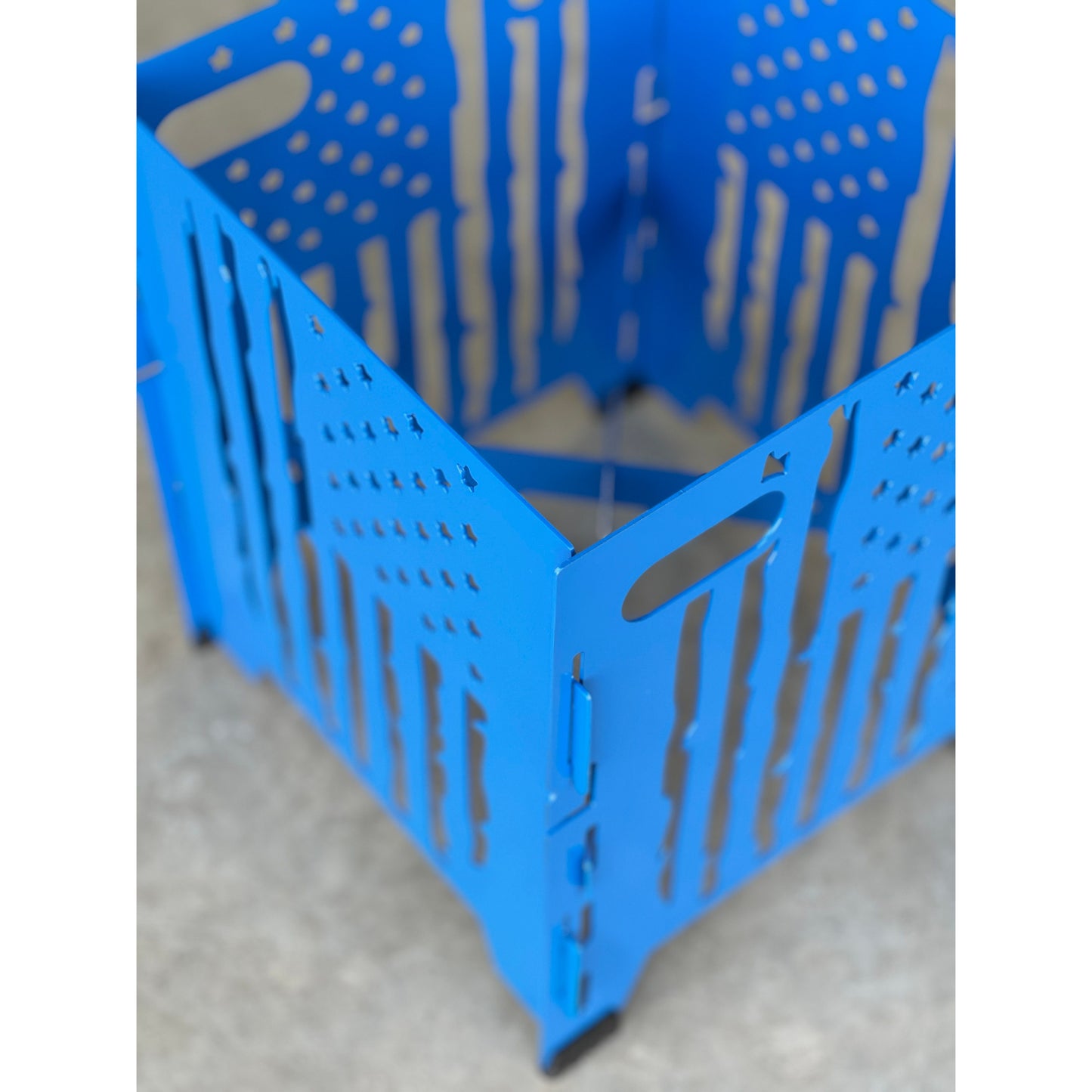 Collapsible Metal Plant Stand 9"X 9" X 12"– Foldable Indoor/Outdoor Display in Multiple Designs & Colors & Customizable Pot Depths