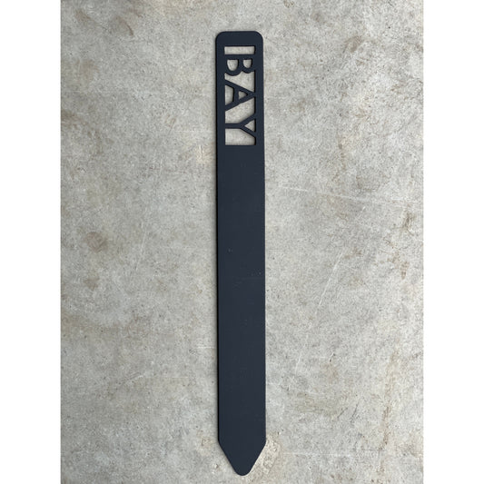 Garden Stakes Black Metal – Decorative & Durable Plant Markers for Outdoor Use