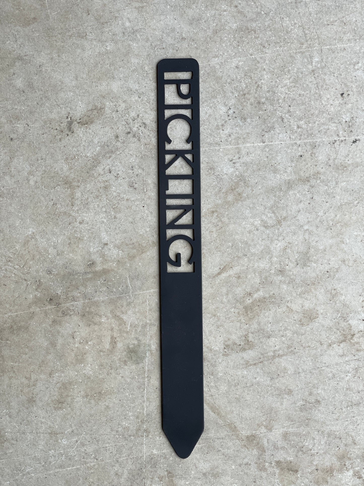 Metal Garden Stakes - Painted in color