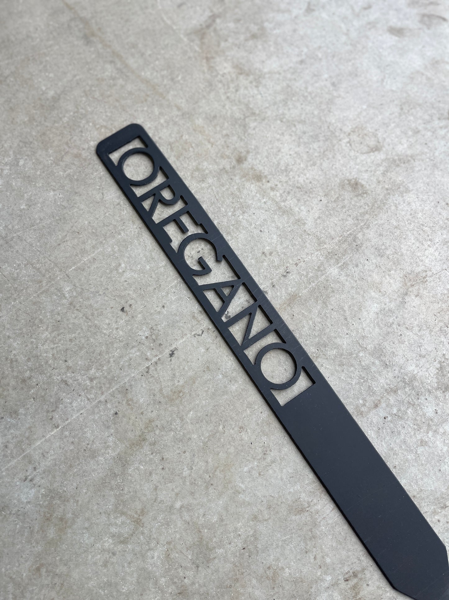 Metal Garden Stakes - Painted in color