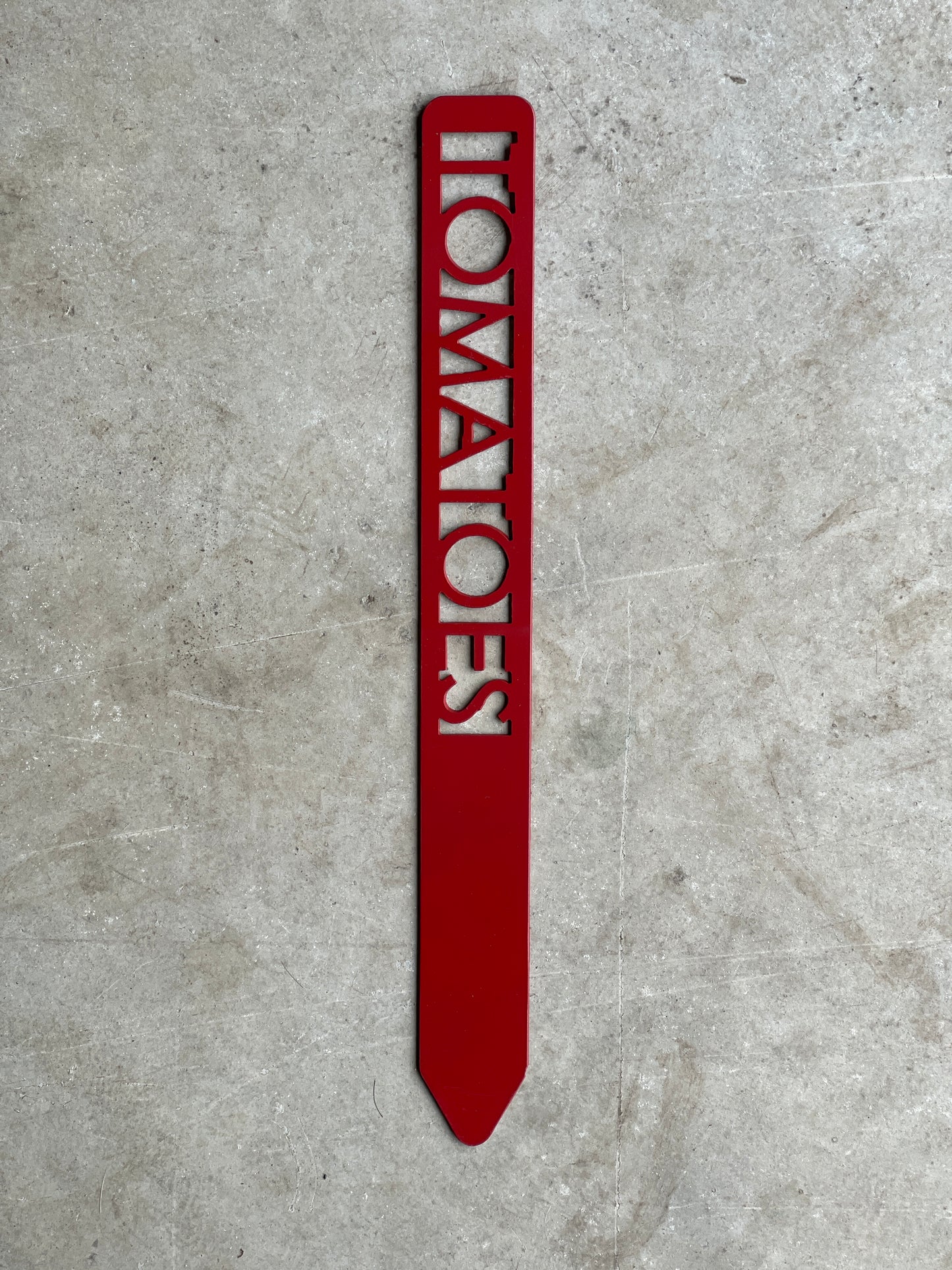 Metal Garden Stakes - Painted in color