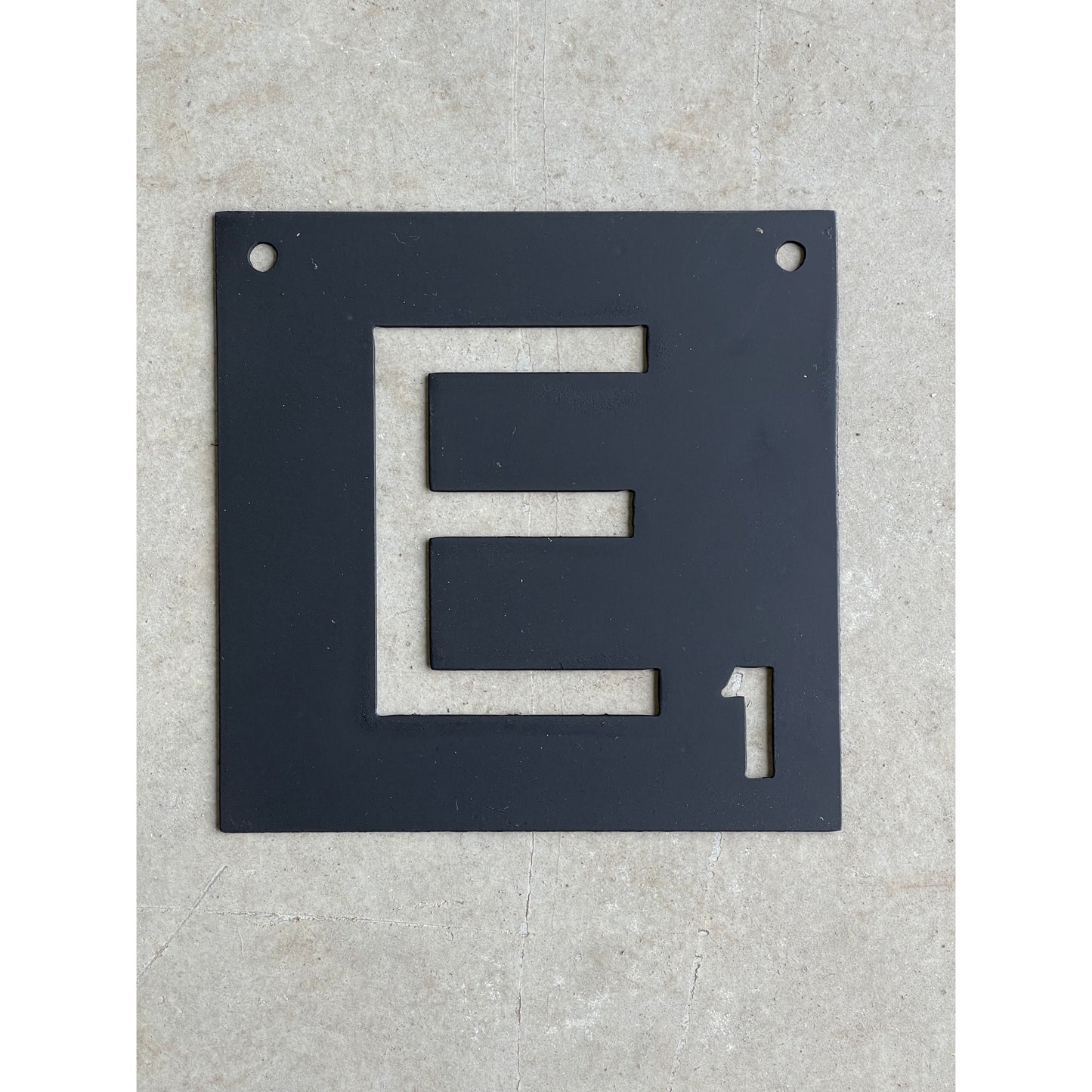 Metal Scrabble Letters for Wall 6"– Customizable Word Tiles, Rustic Industrial Decor