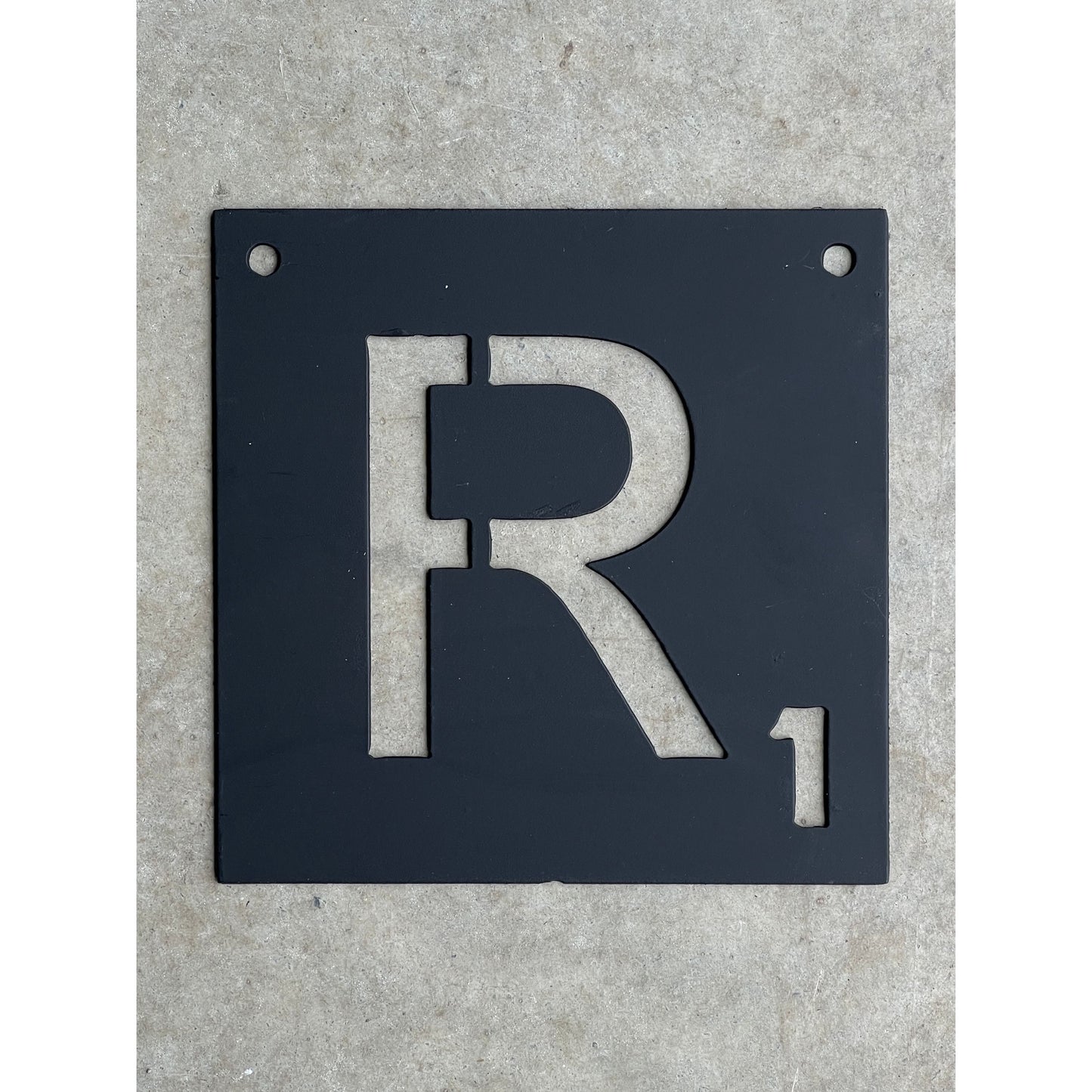 8"x8" Metal Scrabble Letters – Custom Wall Decor Tiles