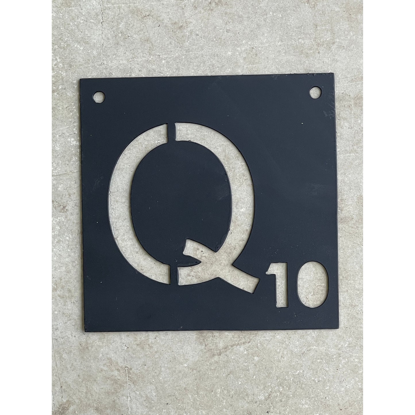 8"x8" Metal Scrabble Letters – Custom Wall Decor Tiles