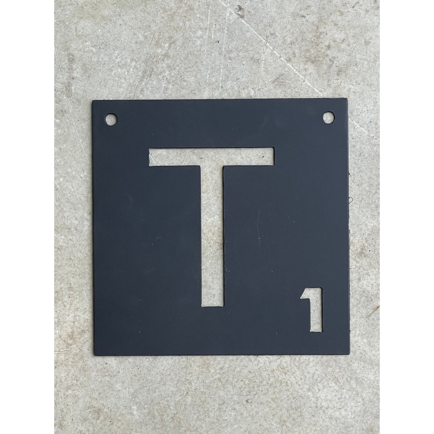 8"x8" Metal Scrabble Letters – Custom Wall Decor Tiles