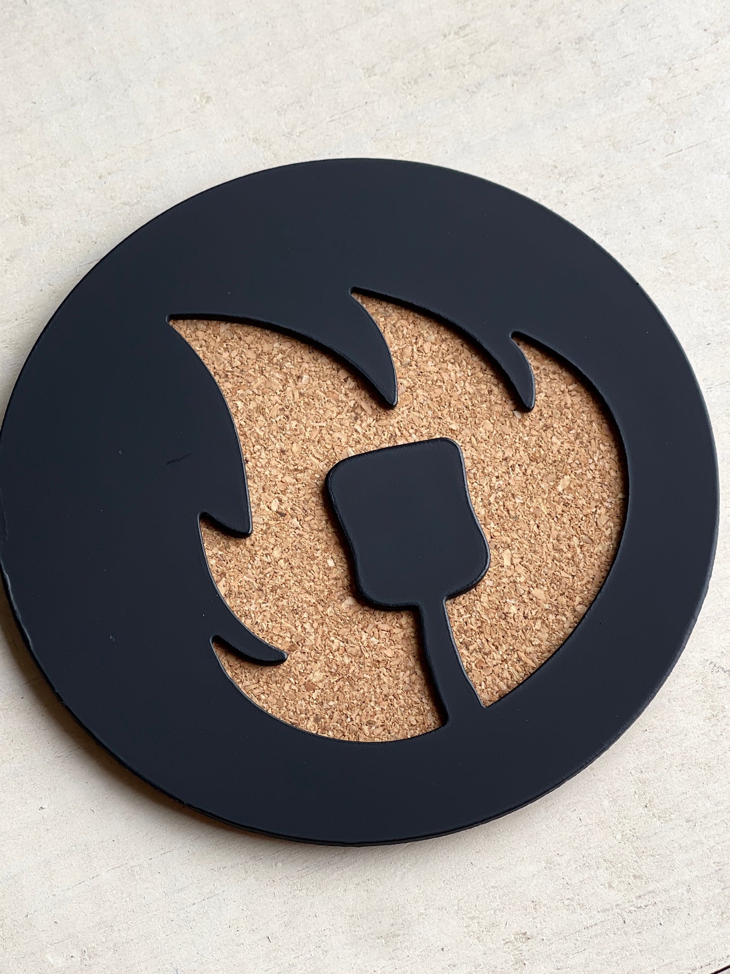 Metal Coasters S'mores - set of 4
