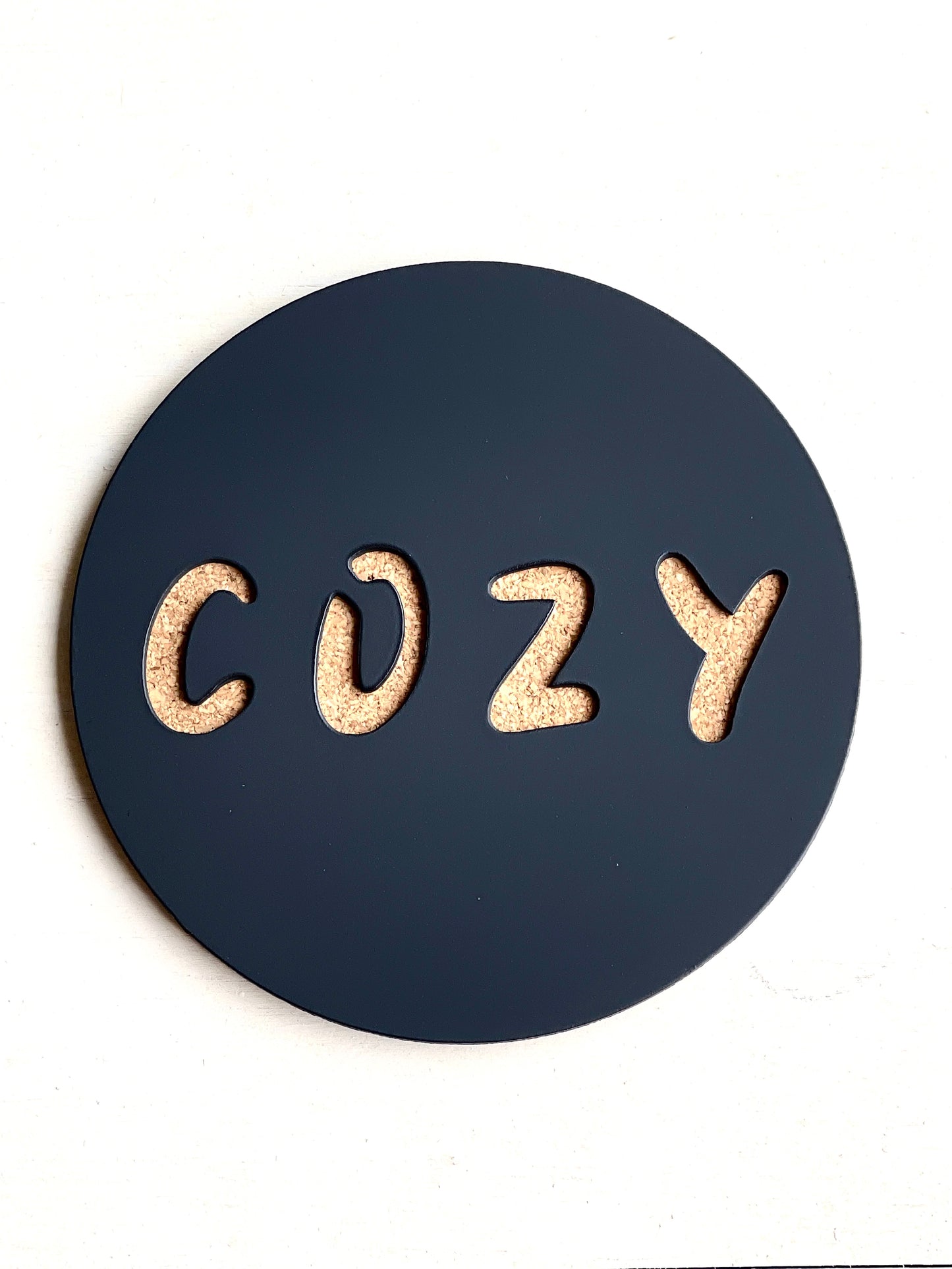 Metal Coasters Cozy - set of 4