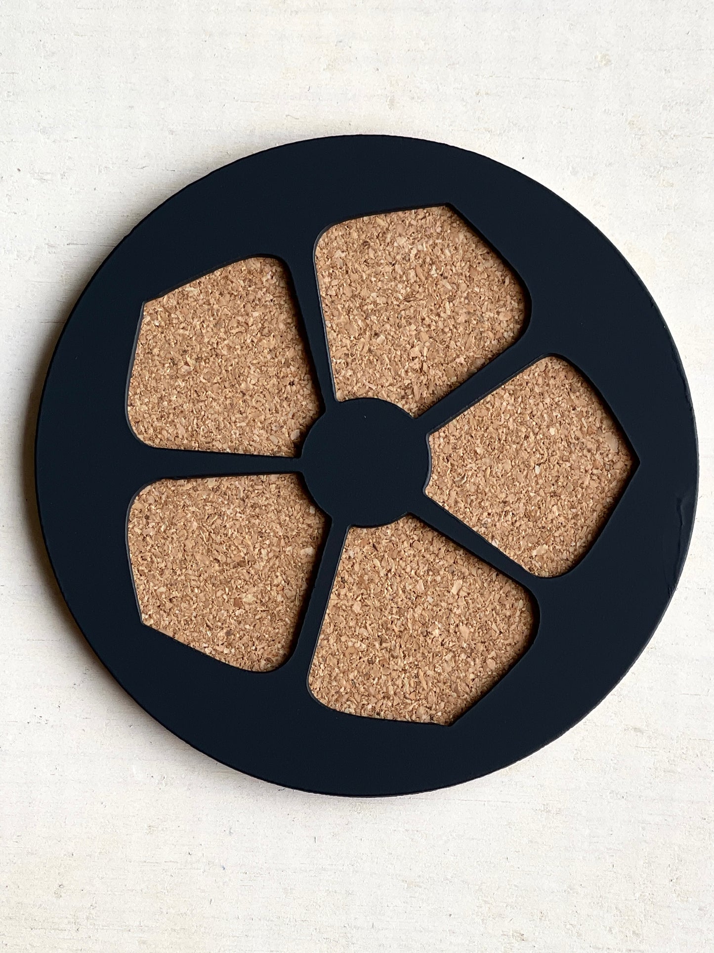 Metal Coasters Flower - set of 4