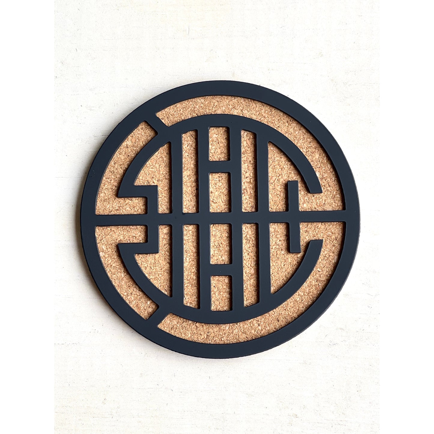 Abstract Metal Coasters – Set of 4, Multiple Colors – Modern Drink Coaster Set