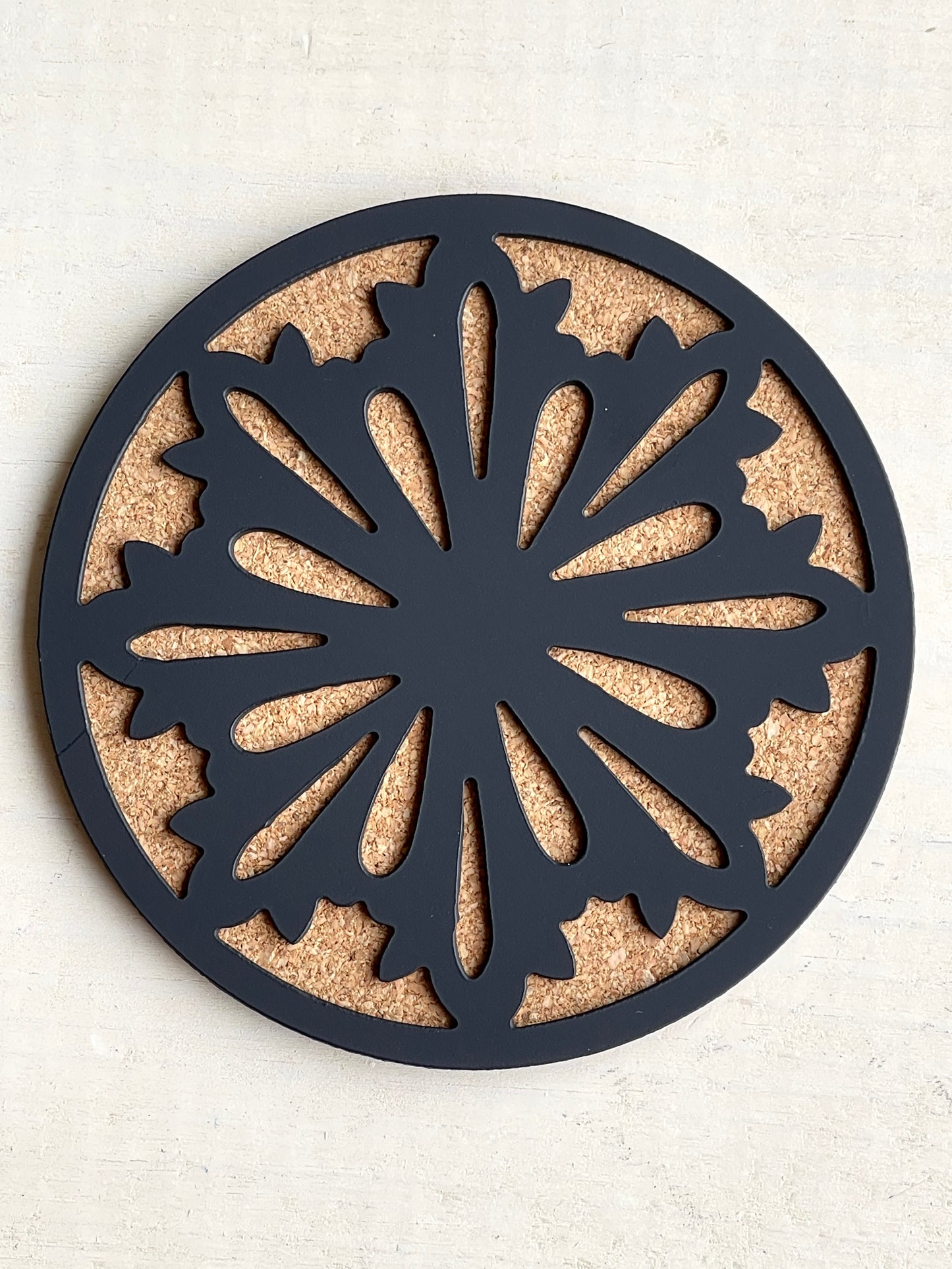 Metal Coasters set Snowflake - Set of 4