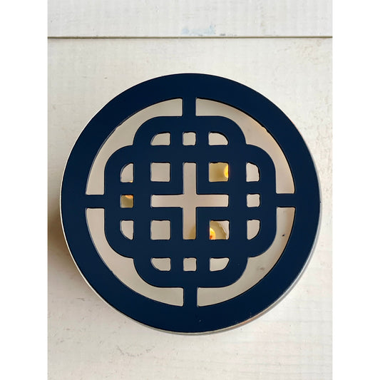 Celtic Knot Candle Topper – Metal Jar Candle Lid for Even Burn & Decorative Home Accent