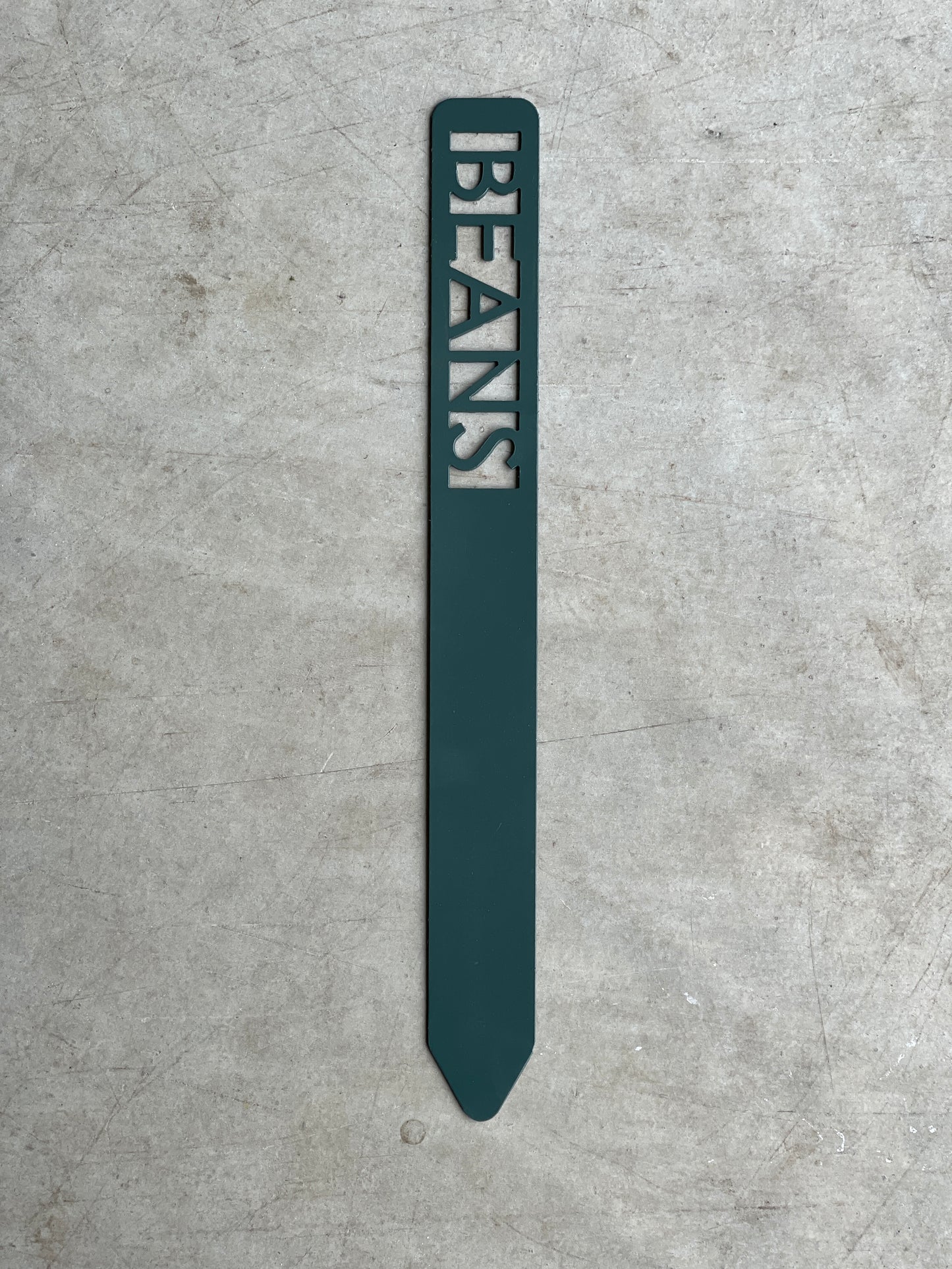 Metal Garden Stakes - Painted Hunter Green