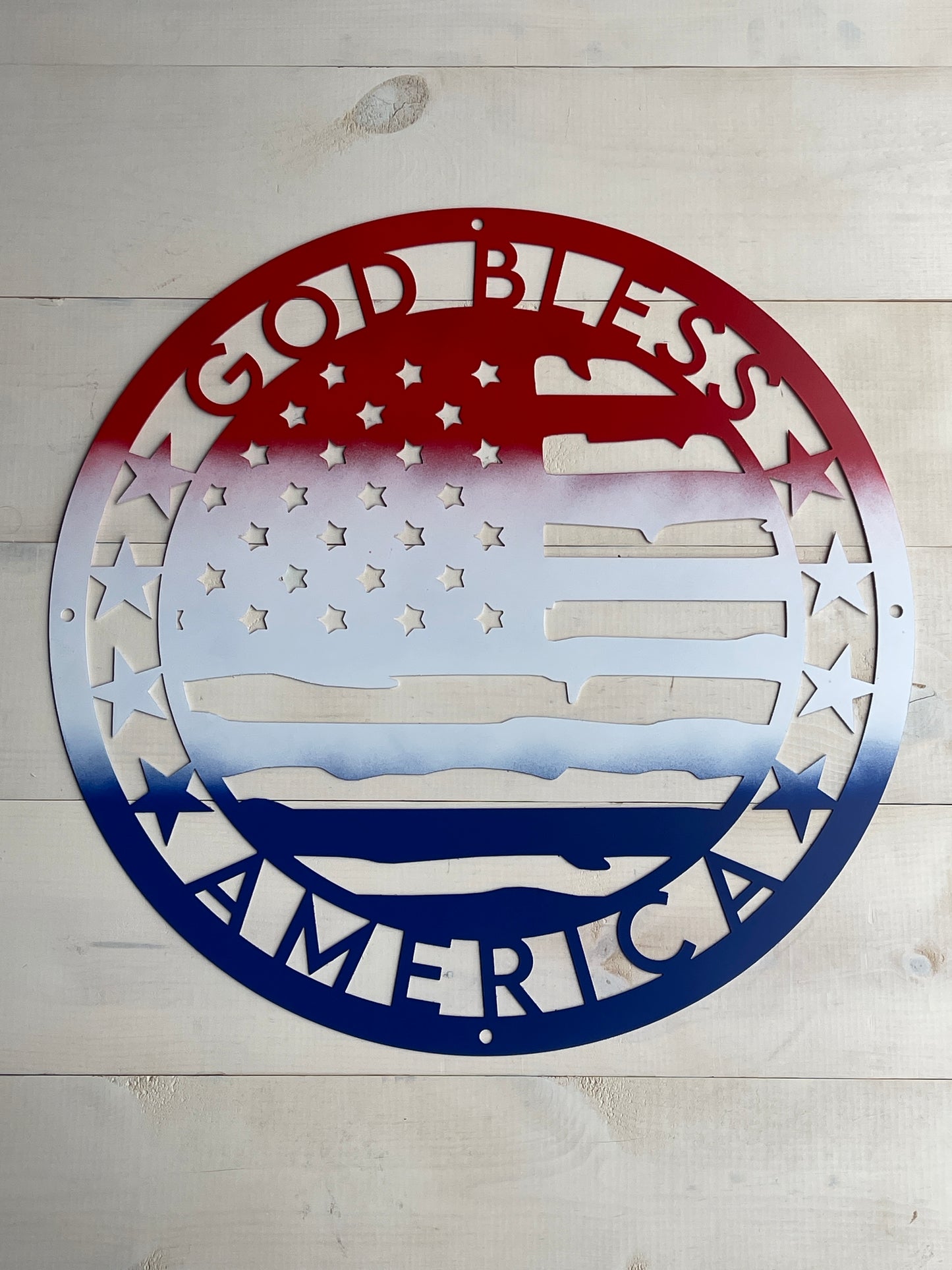 God Bless America Sign