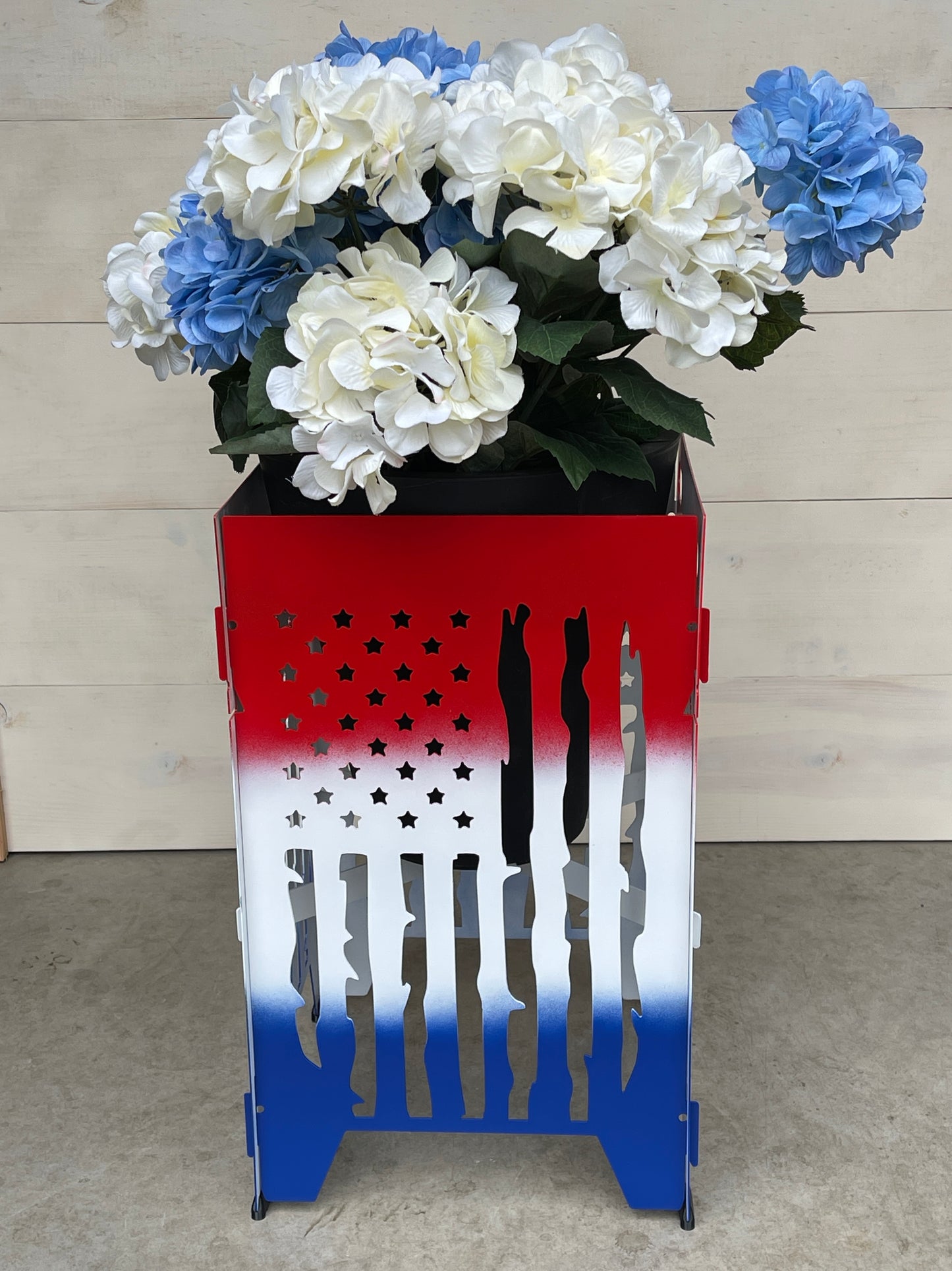 Collapsible Plant Stand Metal | 12.5" x 12.5"x 20" high
