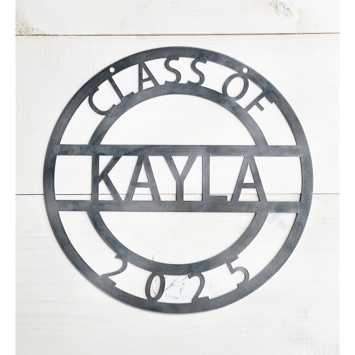 Custom Graduation Metal Sign – Personalized Class of Sign for Yard or Wall