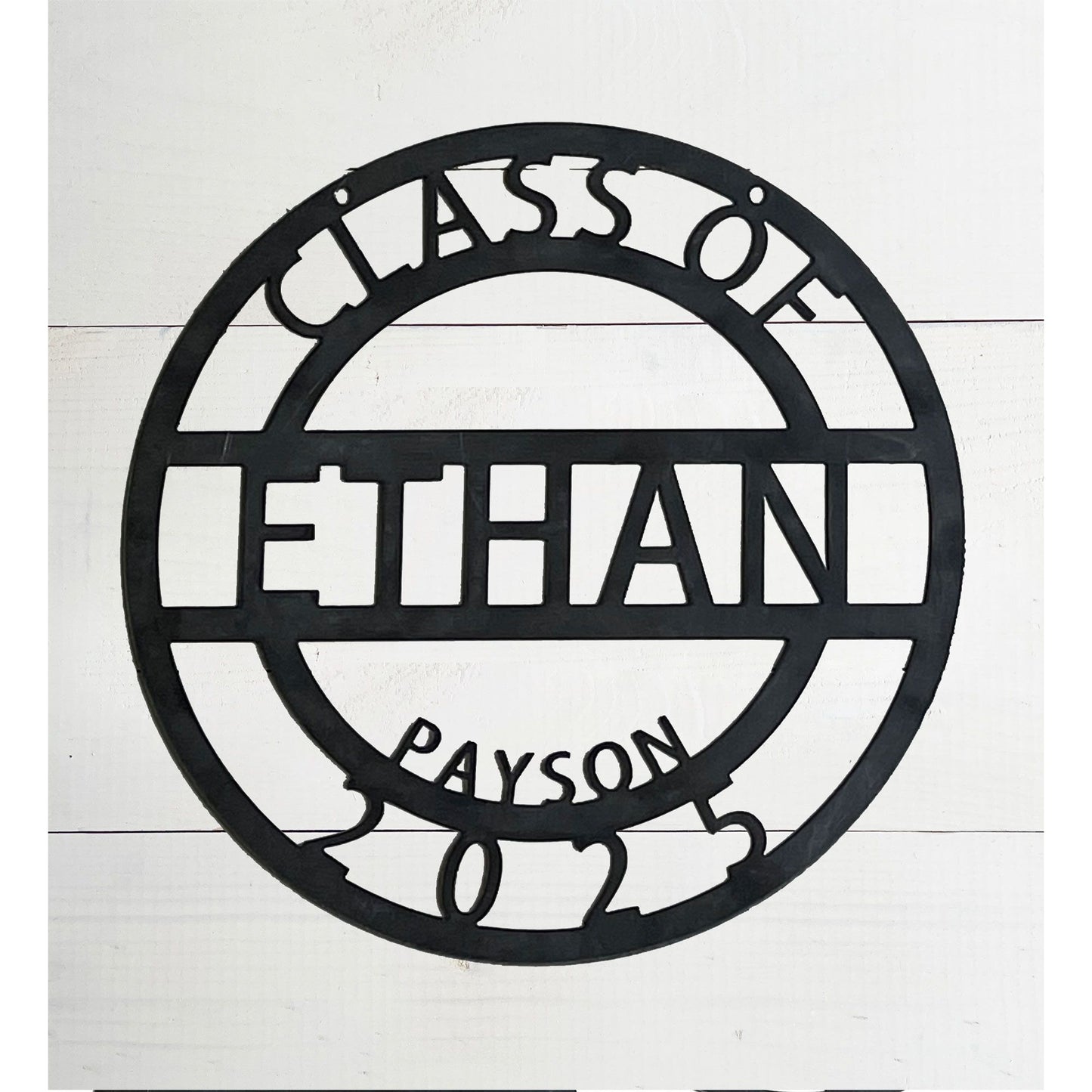 Custom Graduation Metal Sign – Personalized Class of Sign for Yard or Wall