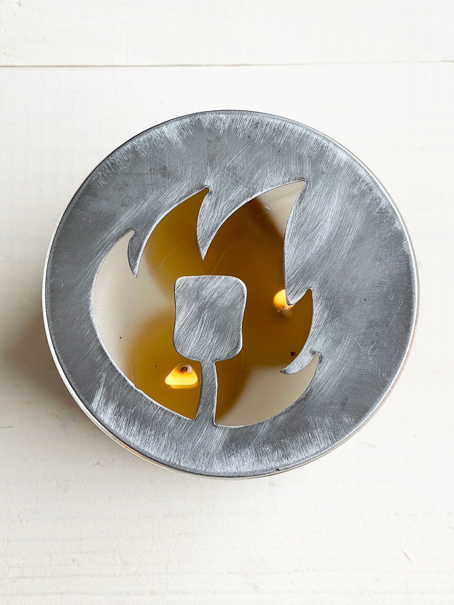 S'mores Metal Candle Topper - 4"