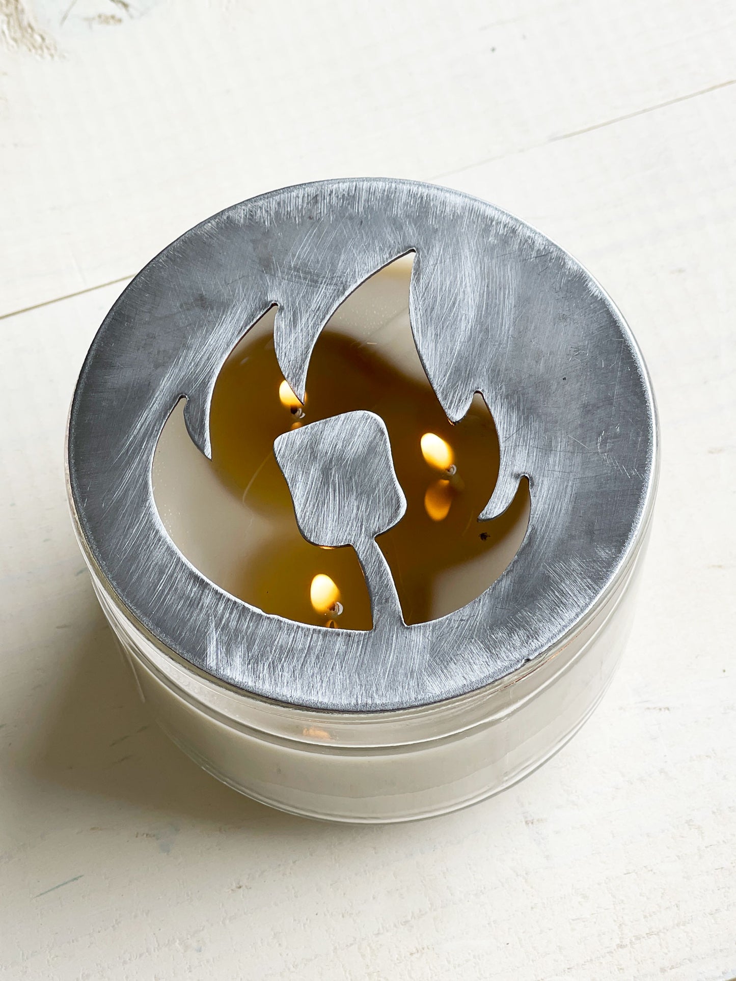 S'mores Metal Candle Topper - 4"