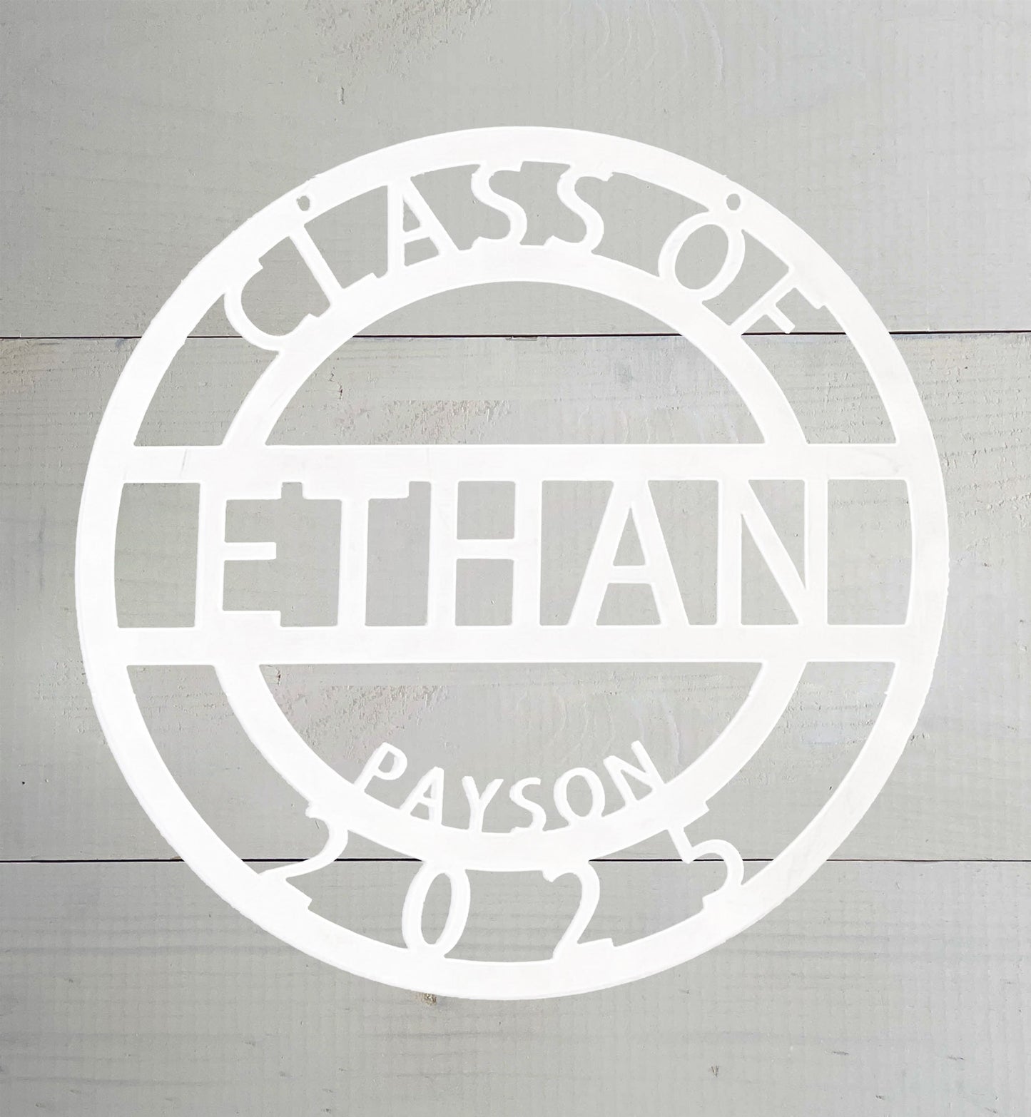Custom Graduation Metal Sign