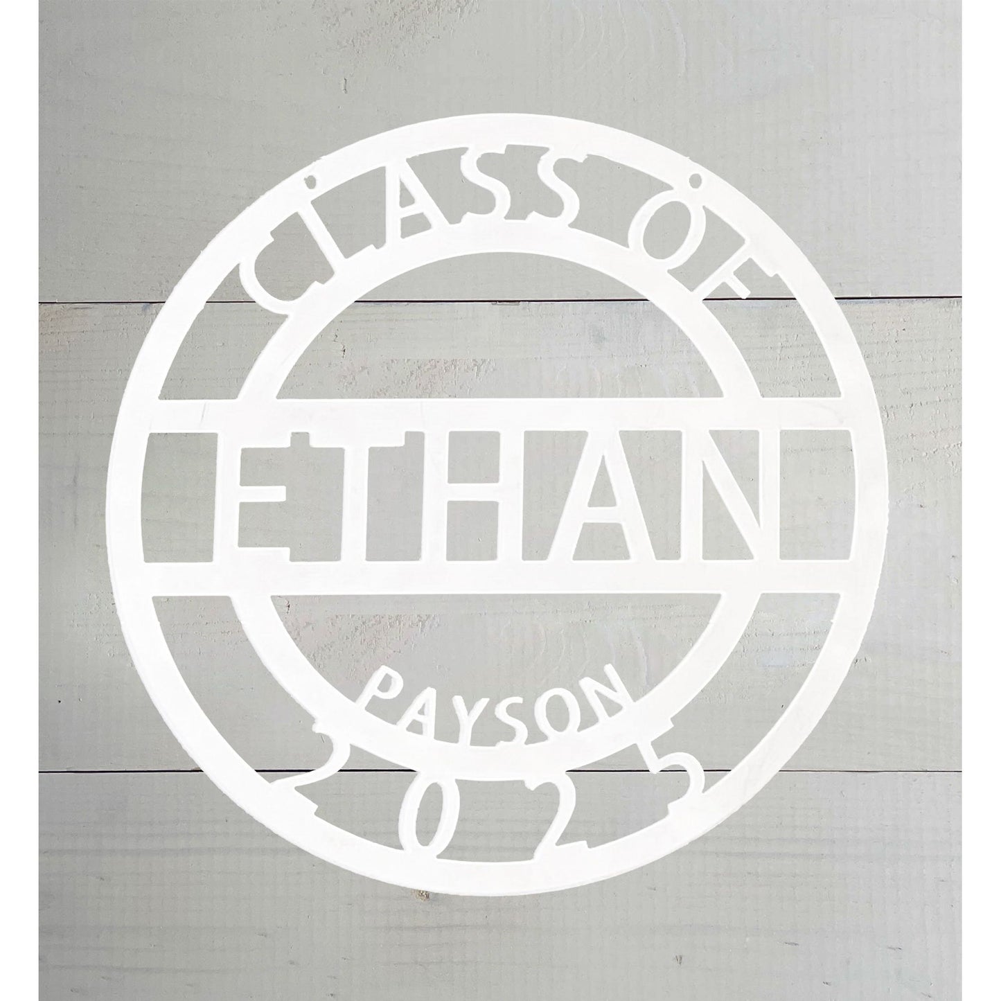 Custom Graduation Metal Sign – Personalized Class of Sign for Yard or Wall