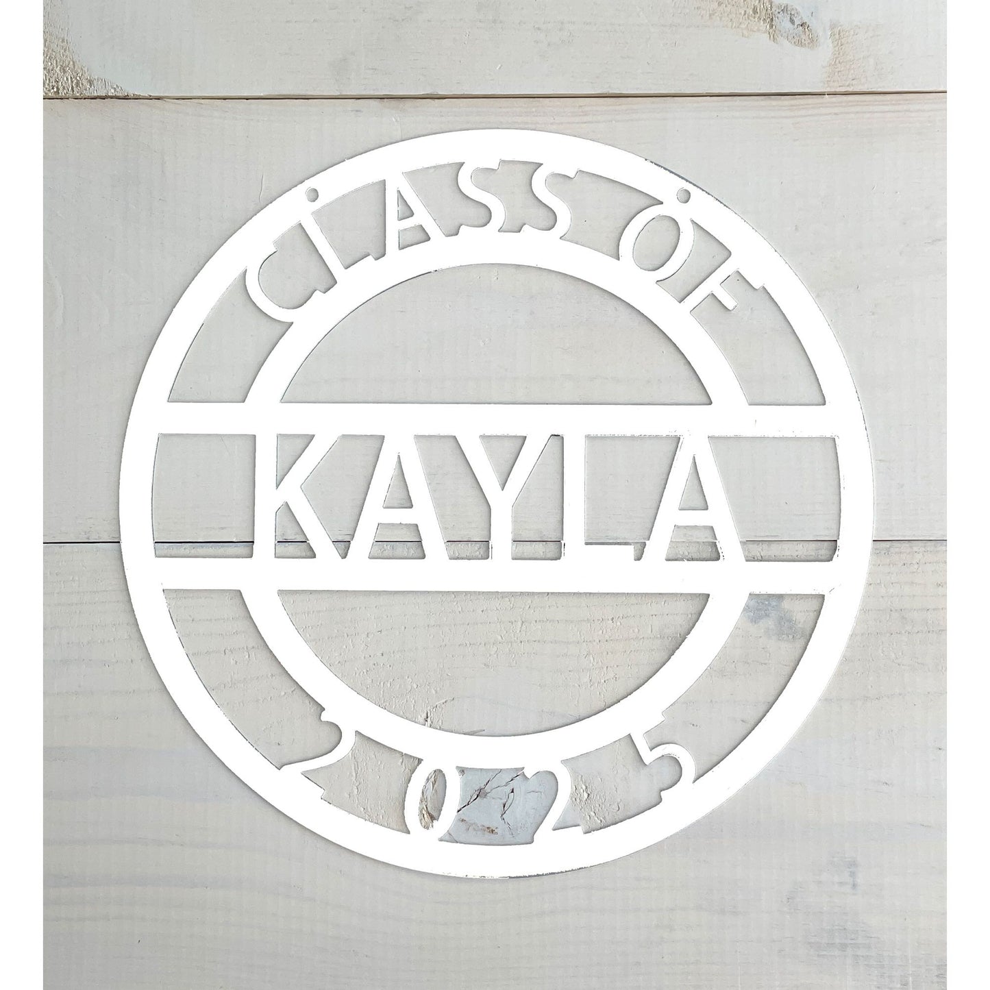 Custom Graduation Metal Sign – Personalized Class of Sign for Yard or Wall