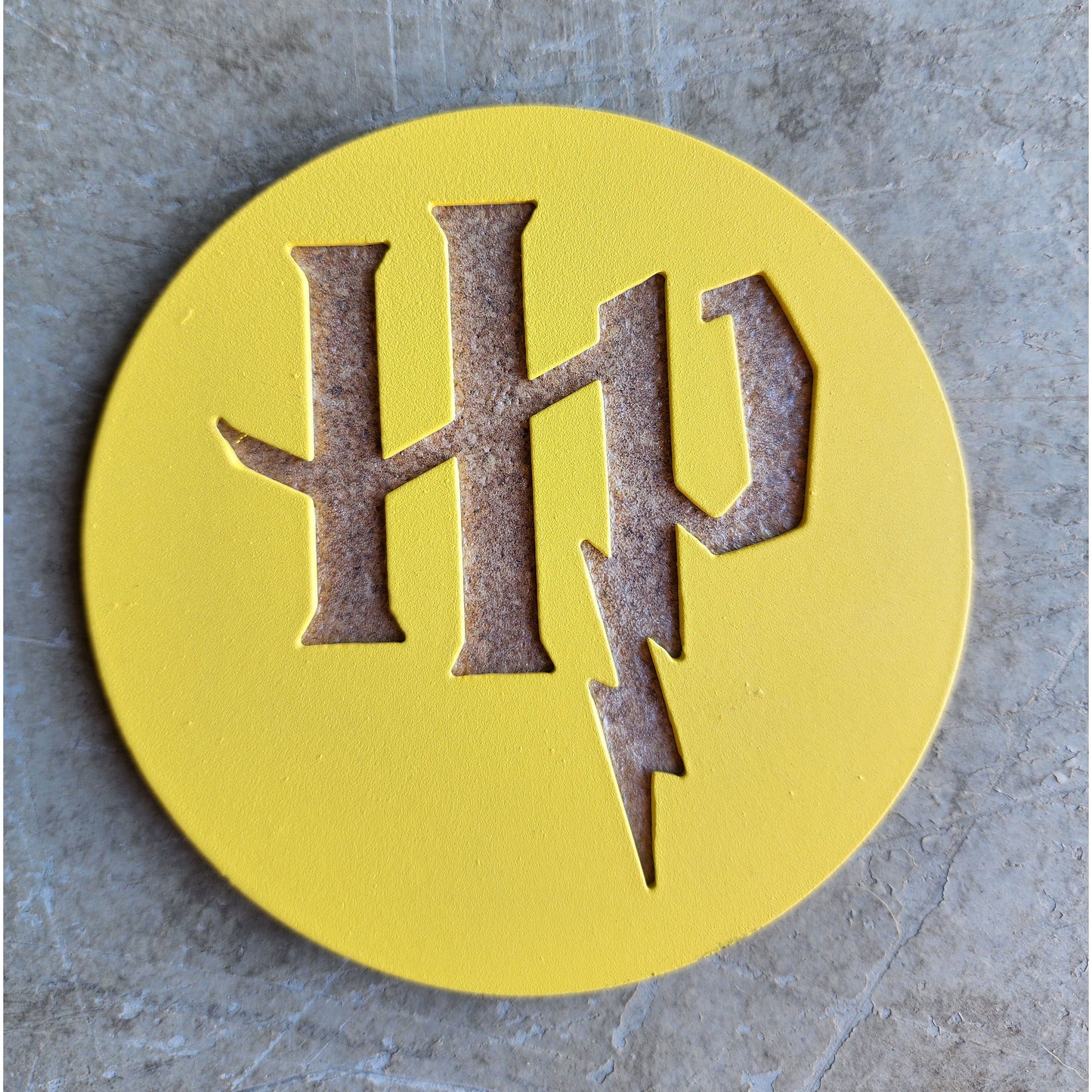 HP-Inspired Metal Coasters – Set of 4 Magical Gift for Wizard Fans