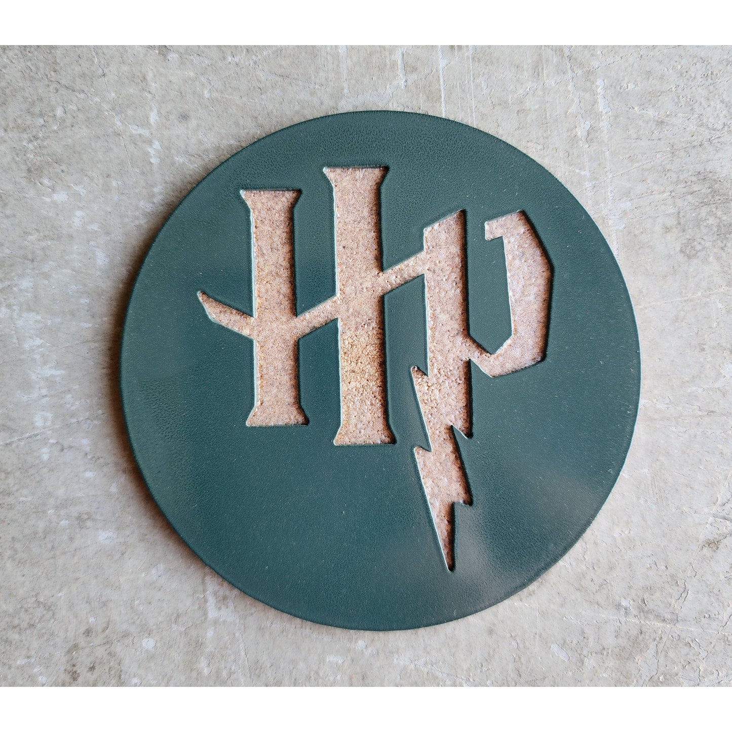HP-Inspired Metal Coasters – Set of 4 Magical Gift for Wizard Fans
