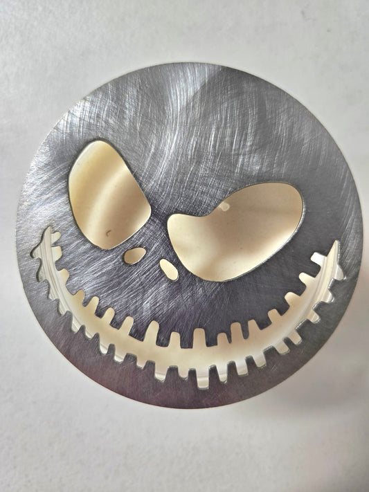 Mischievous Jack-Inspired Candle Topper – Raw Metal or Ceramic
