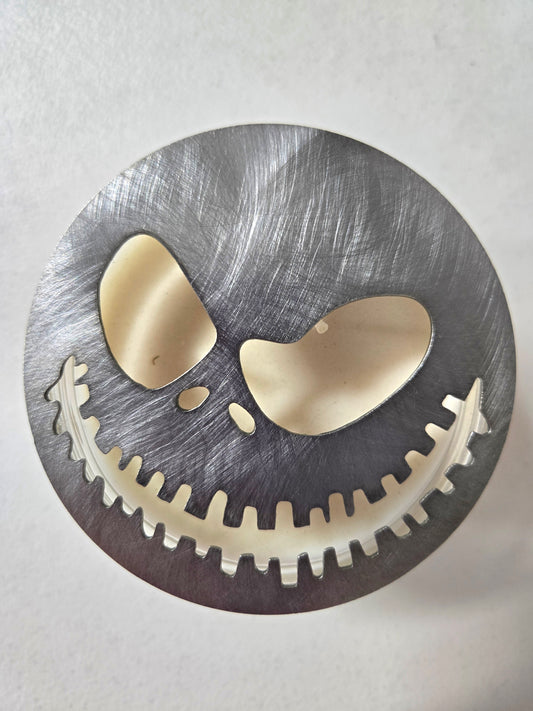Mischievous Jack-Inspired Candle Topper – Raw Metal or Ceramic