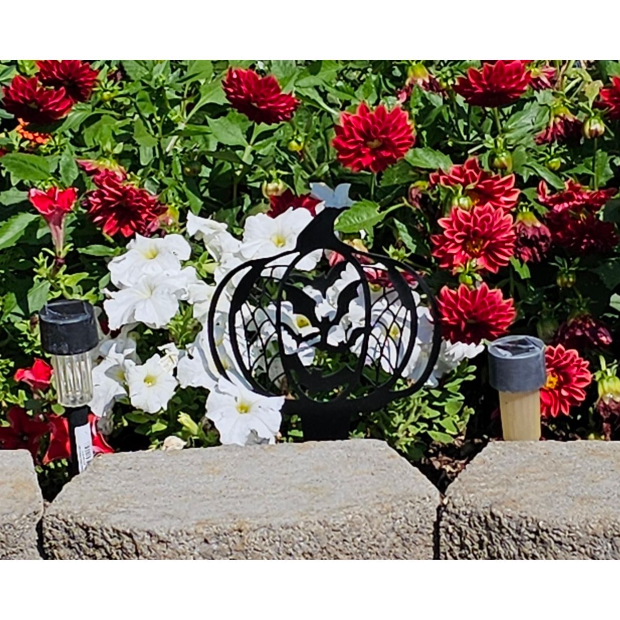 Halloween Pumpkin Bat Garden Stake – Spook Yard Decoration