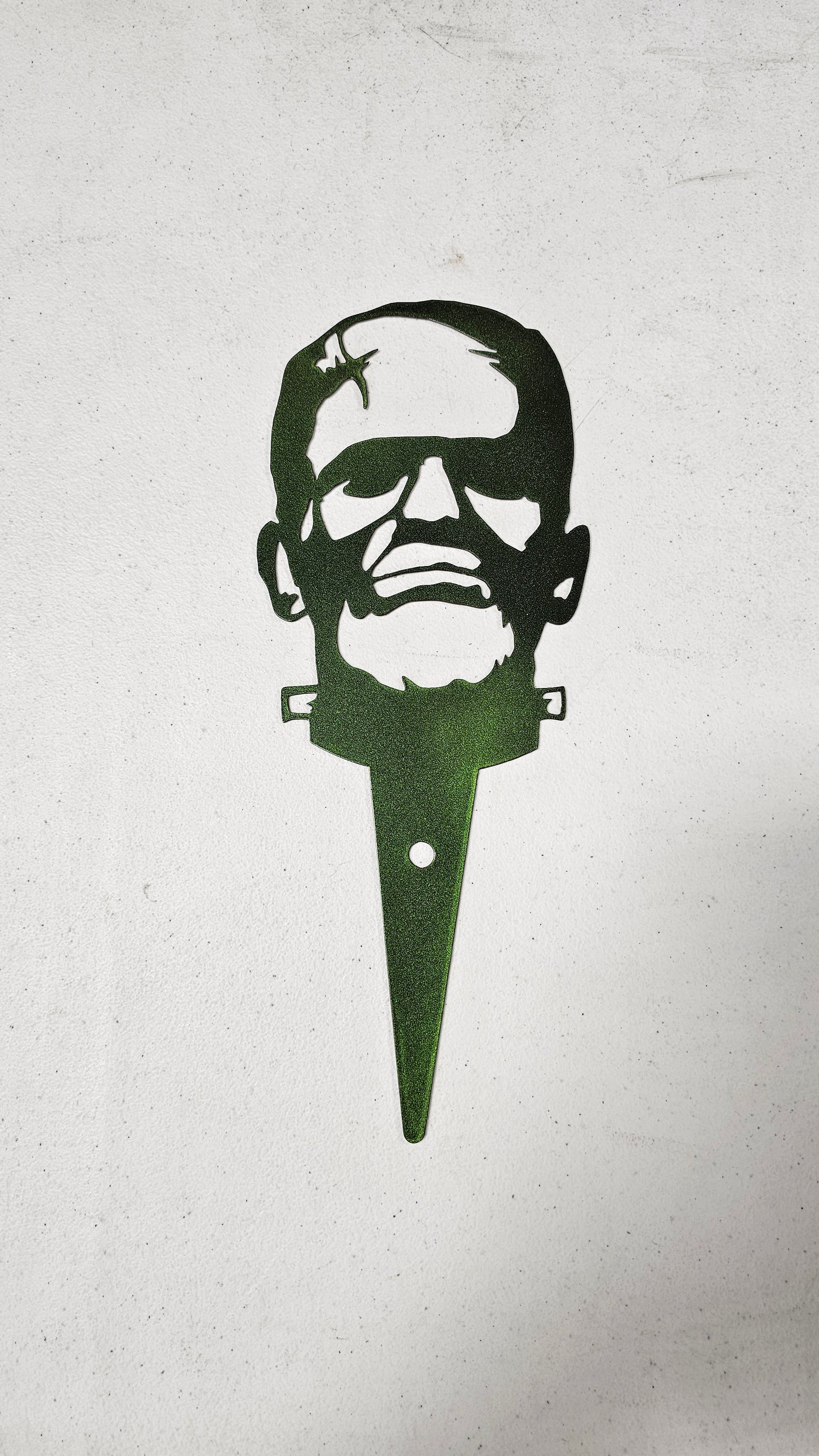 Frankenstein Garden Stake – Halloween Yard Decor for Flower Beds or Planters