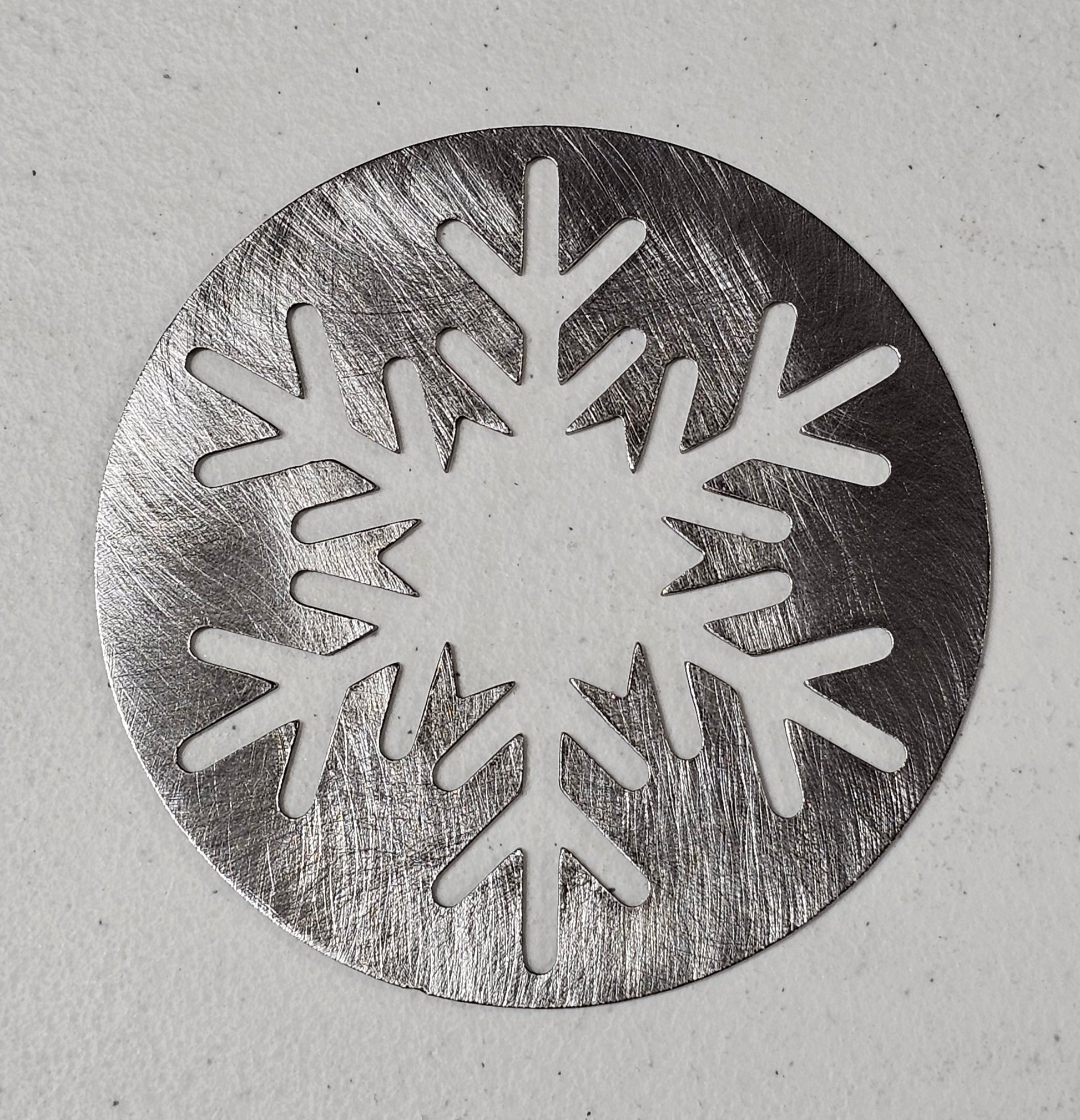 Christmas snowflake candle flame guard